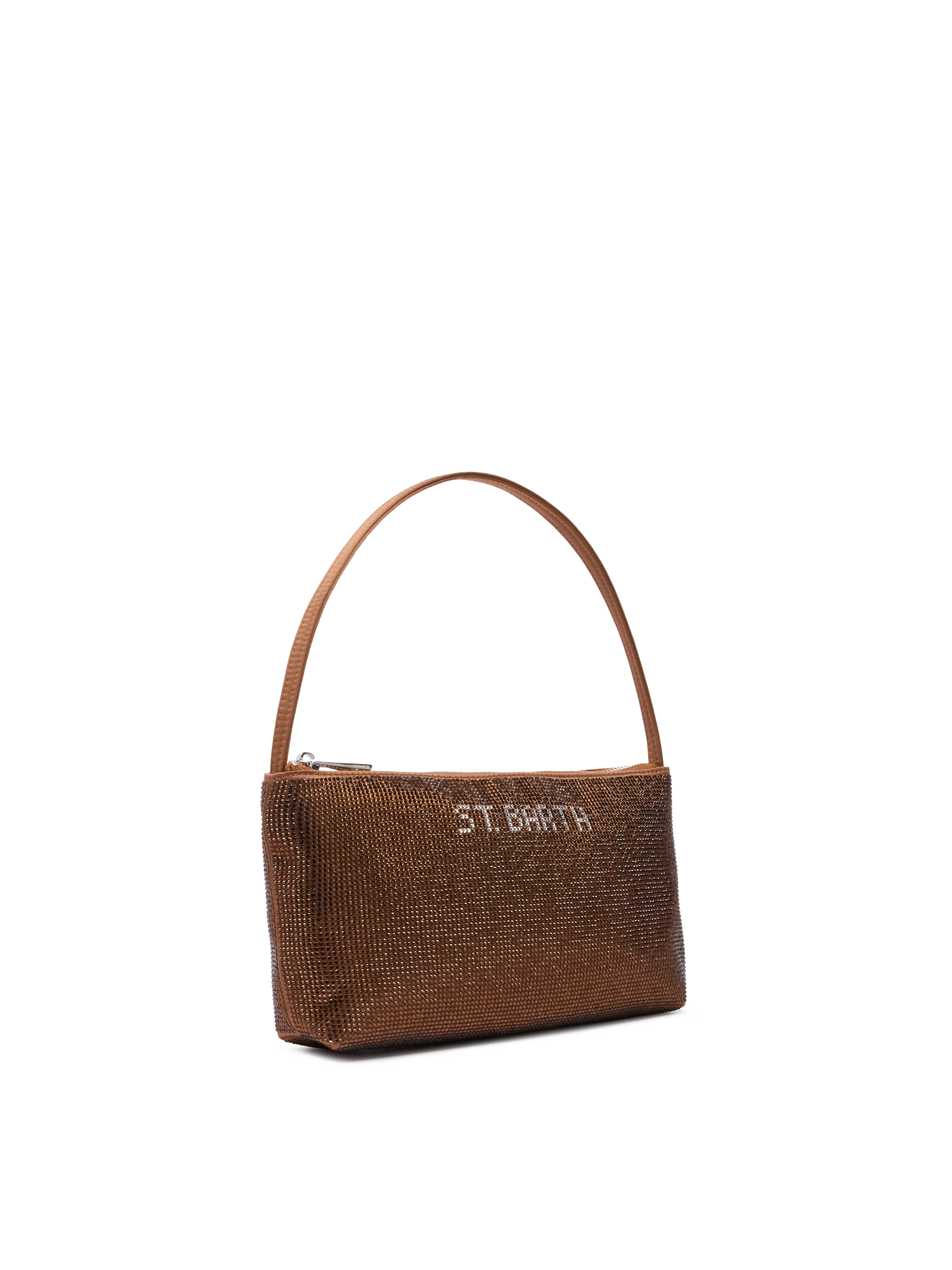 Mini bag Strassy with brown rhinestones - Image 3