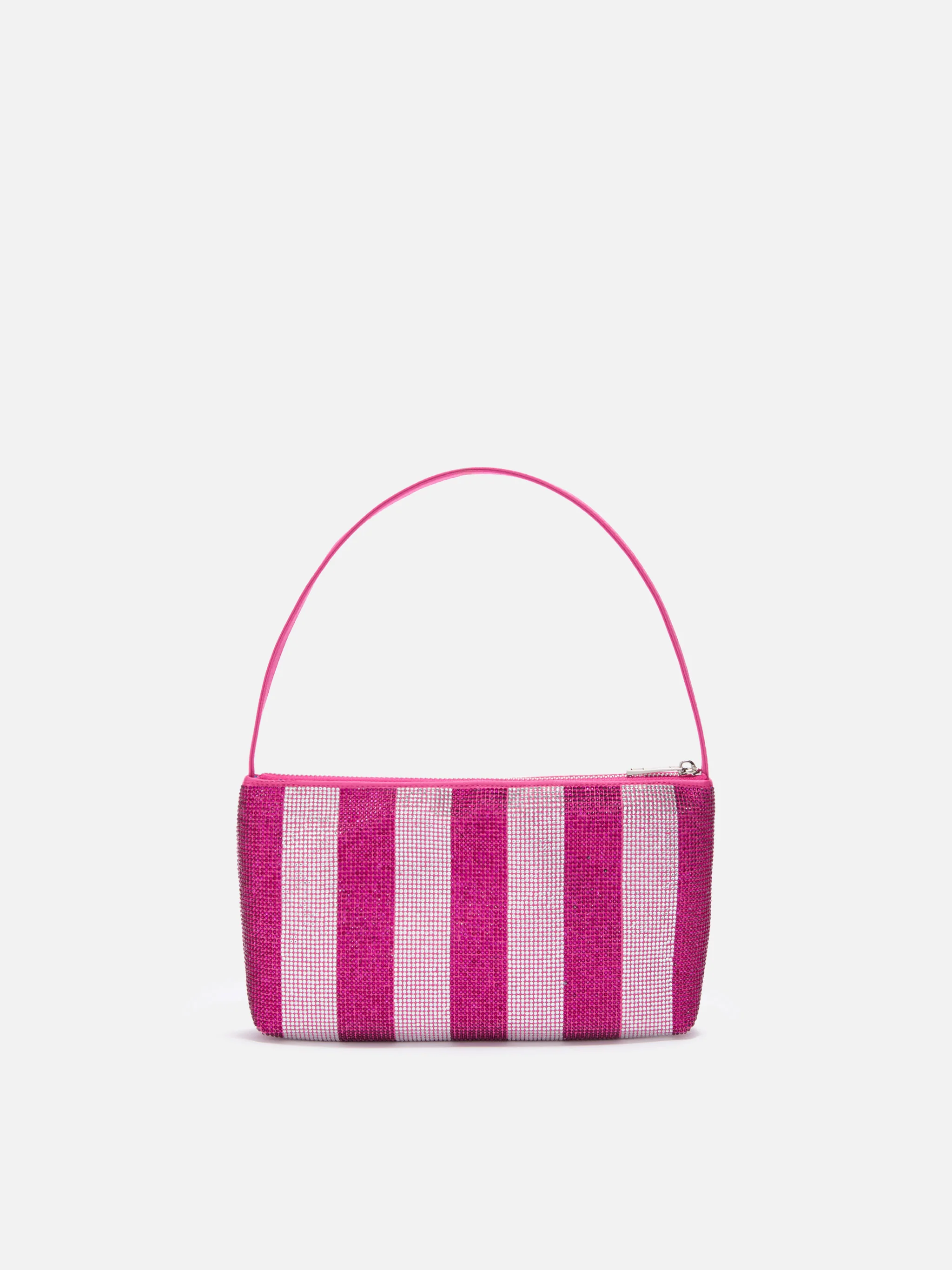 Mini bag Strassy with pink and silver rhinestones - Image 4