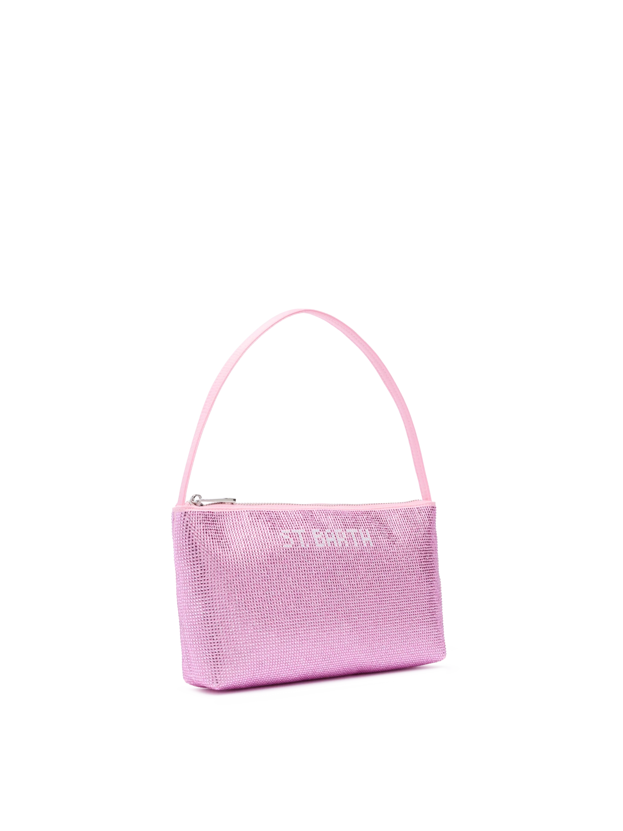 Mini bag Strassy with pink rhinestones - Image 2