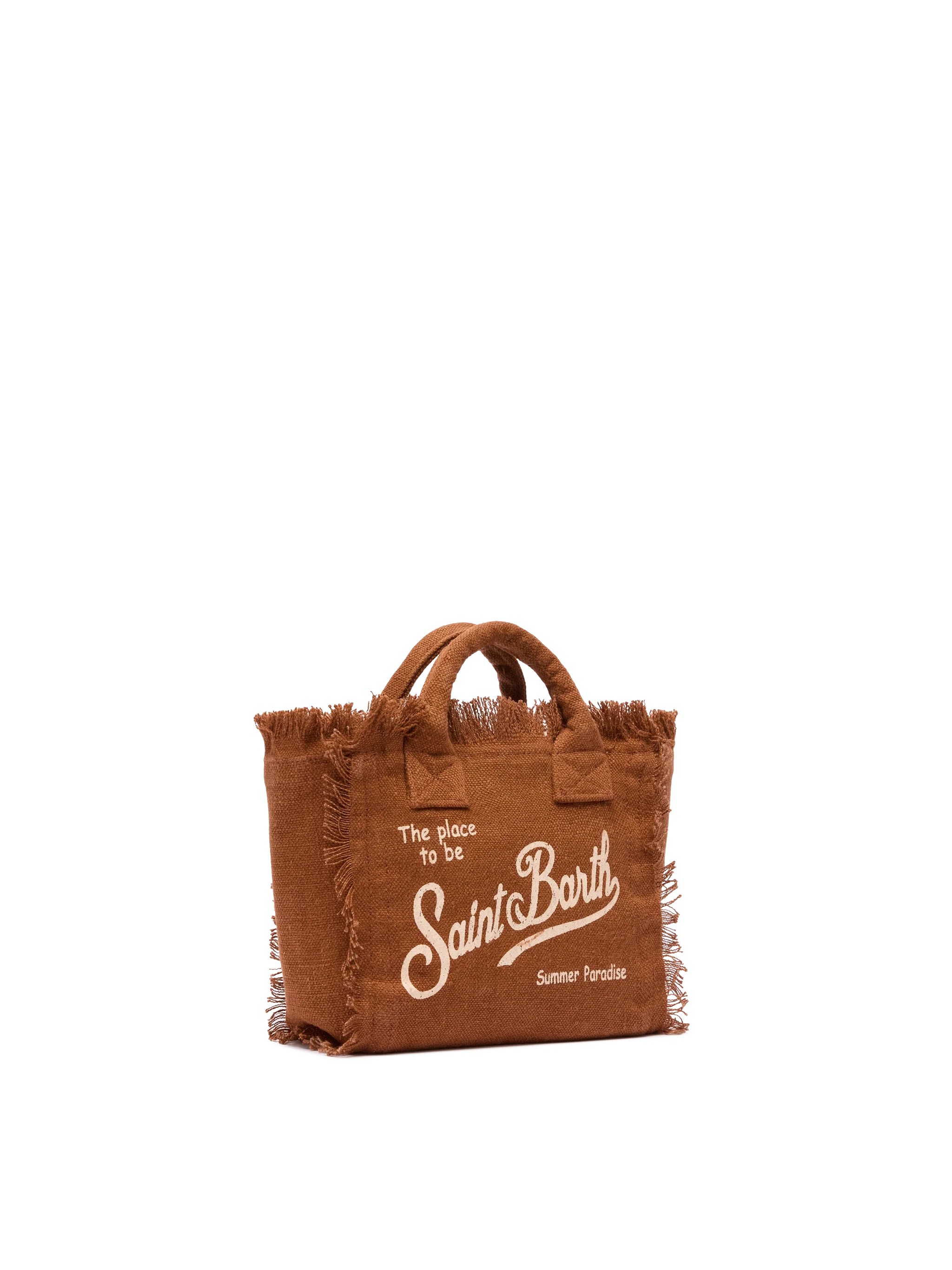 Mini Vanity brown bag IN 100% LINEN - Image 4