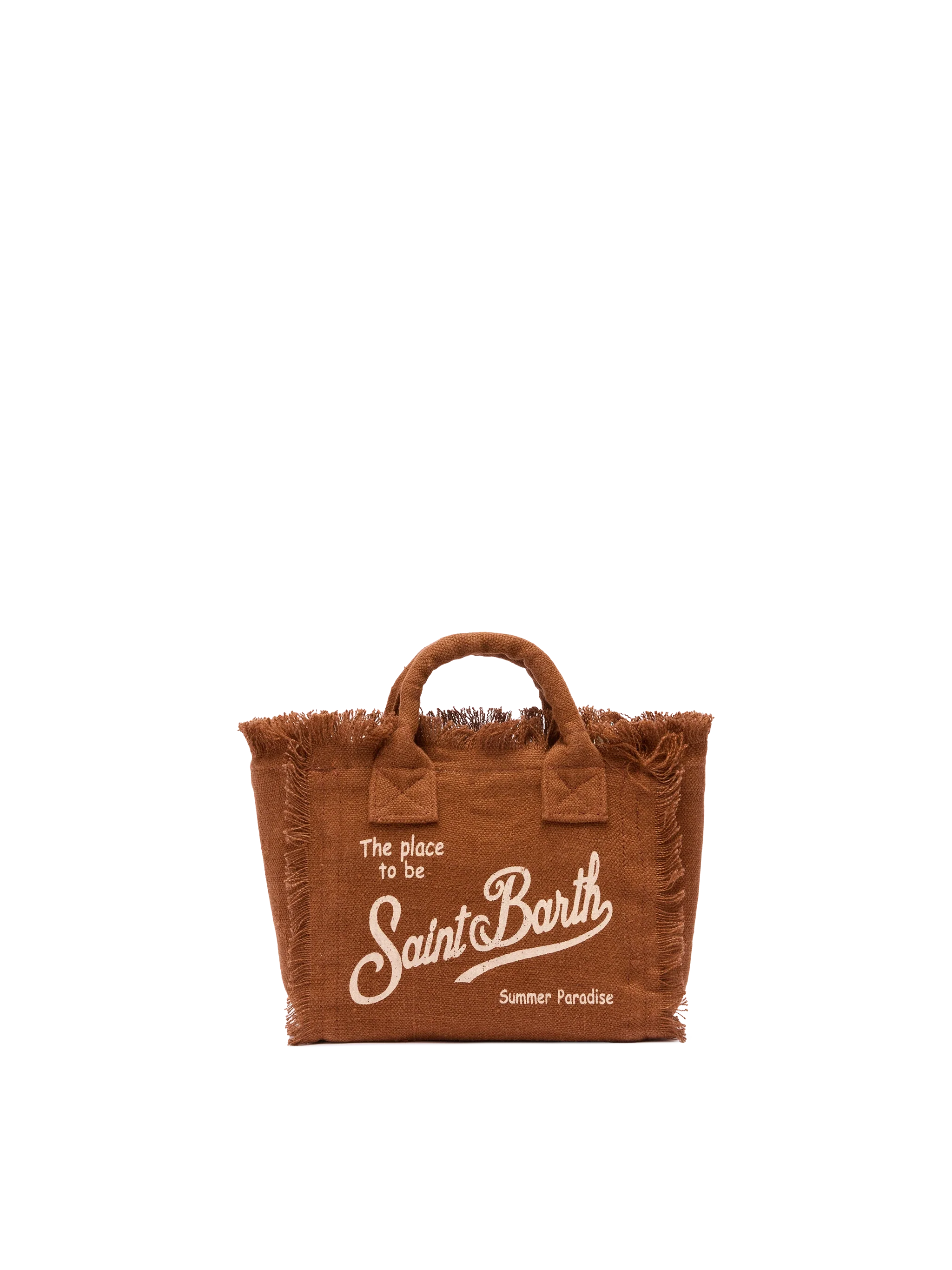 Mini Vanity brown bag IN 100% LINEN - Image 5