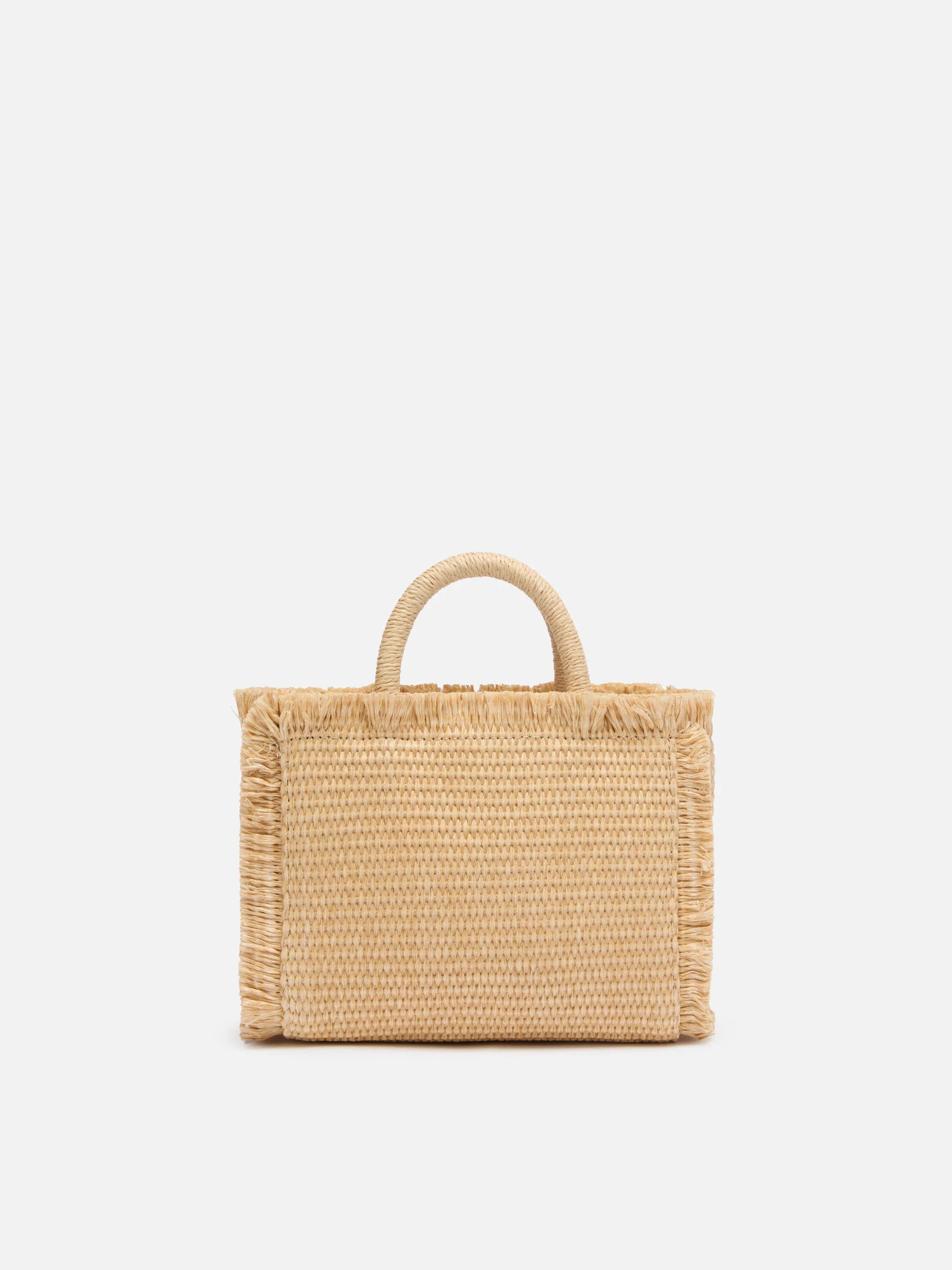 Mini Vanity Straw effect bag - Image 5