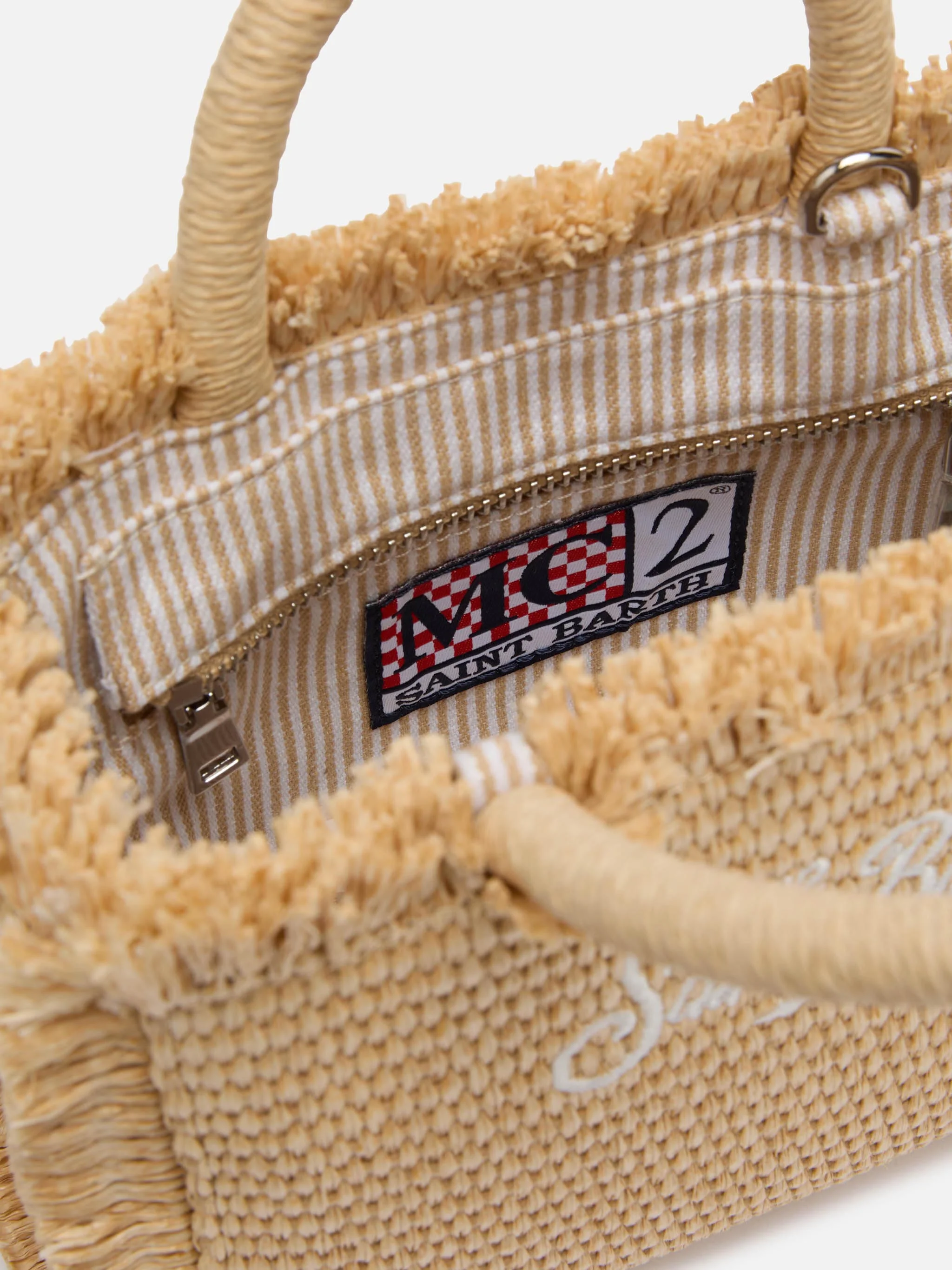 Mini Vanity Straw effect bag - Image 6