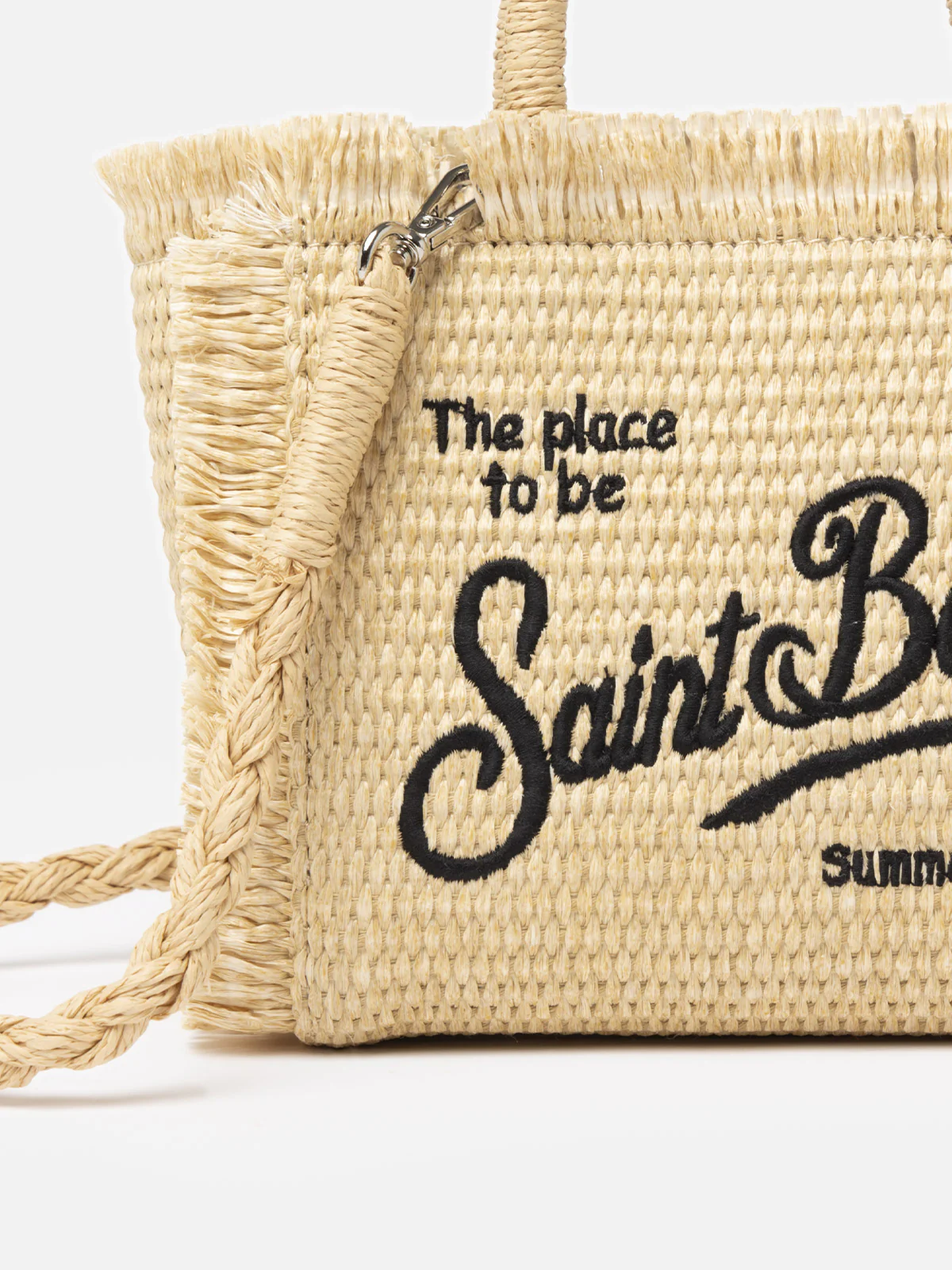 Mini Vanity Straw effect bag - Image 4