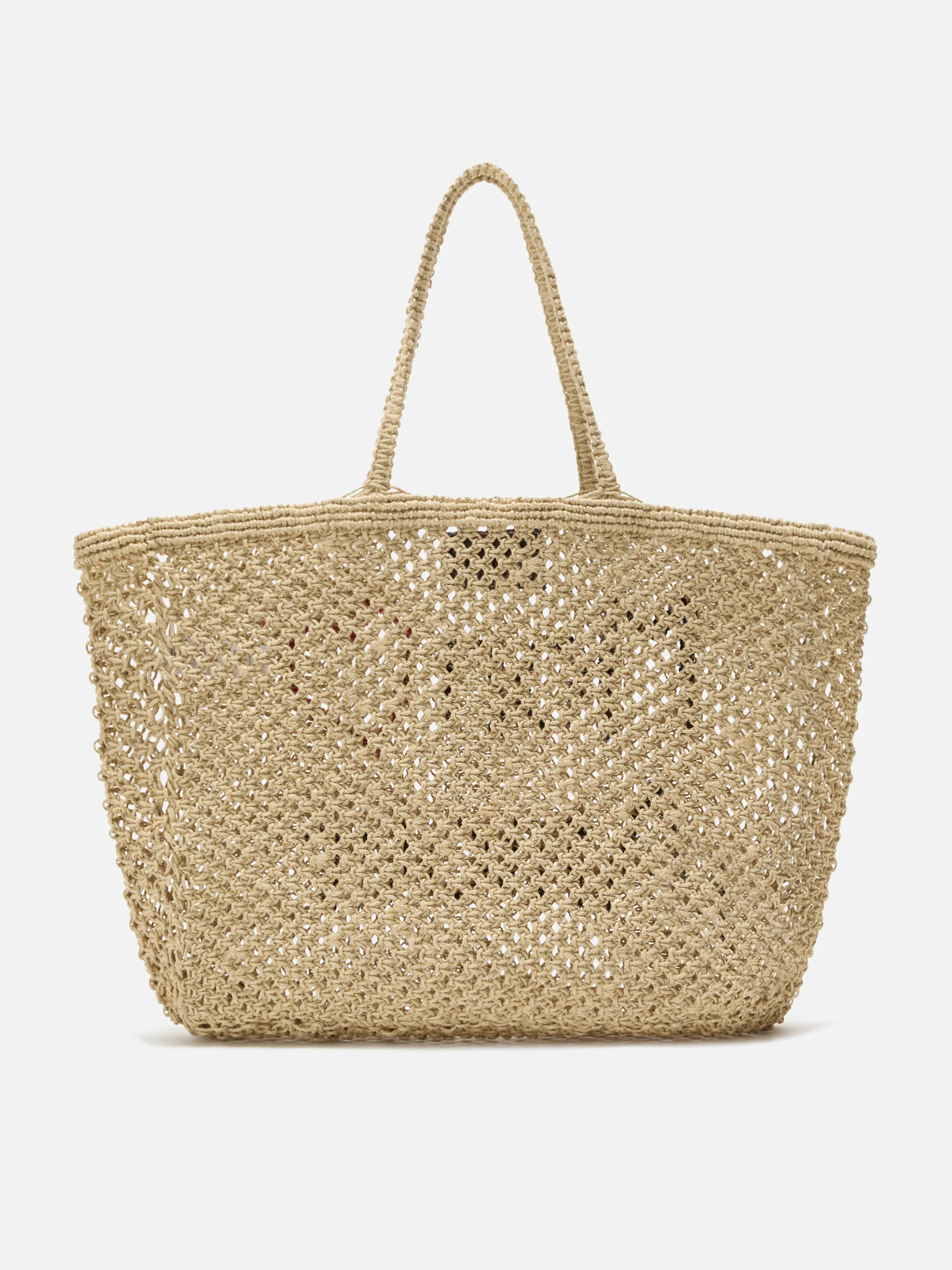 Mon Amour jute bag with handcrafted embroidery - Image 4