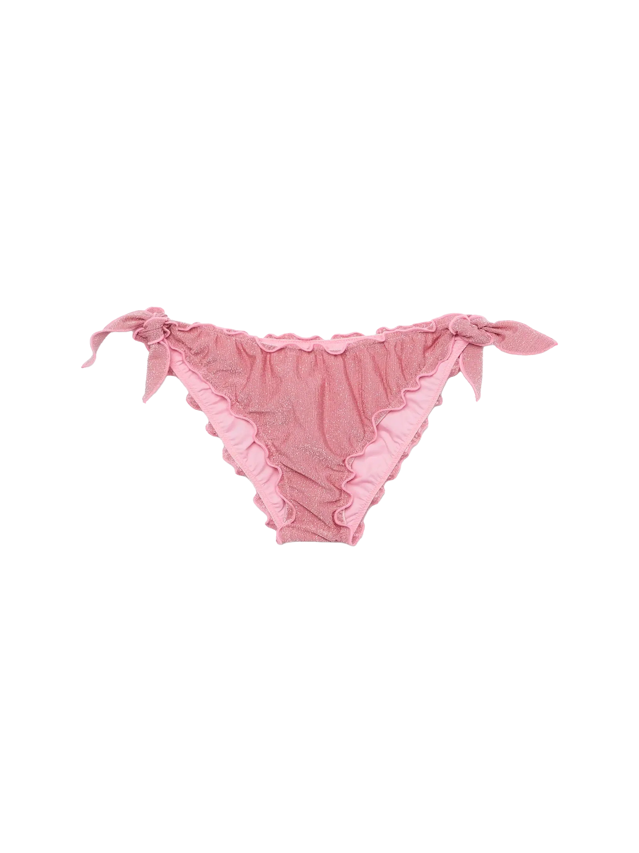 Moon pink lurex classic swim briefs