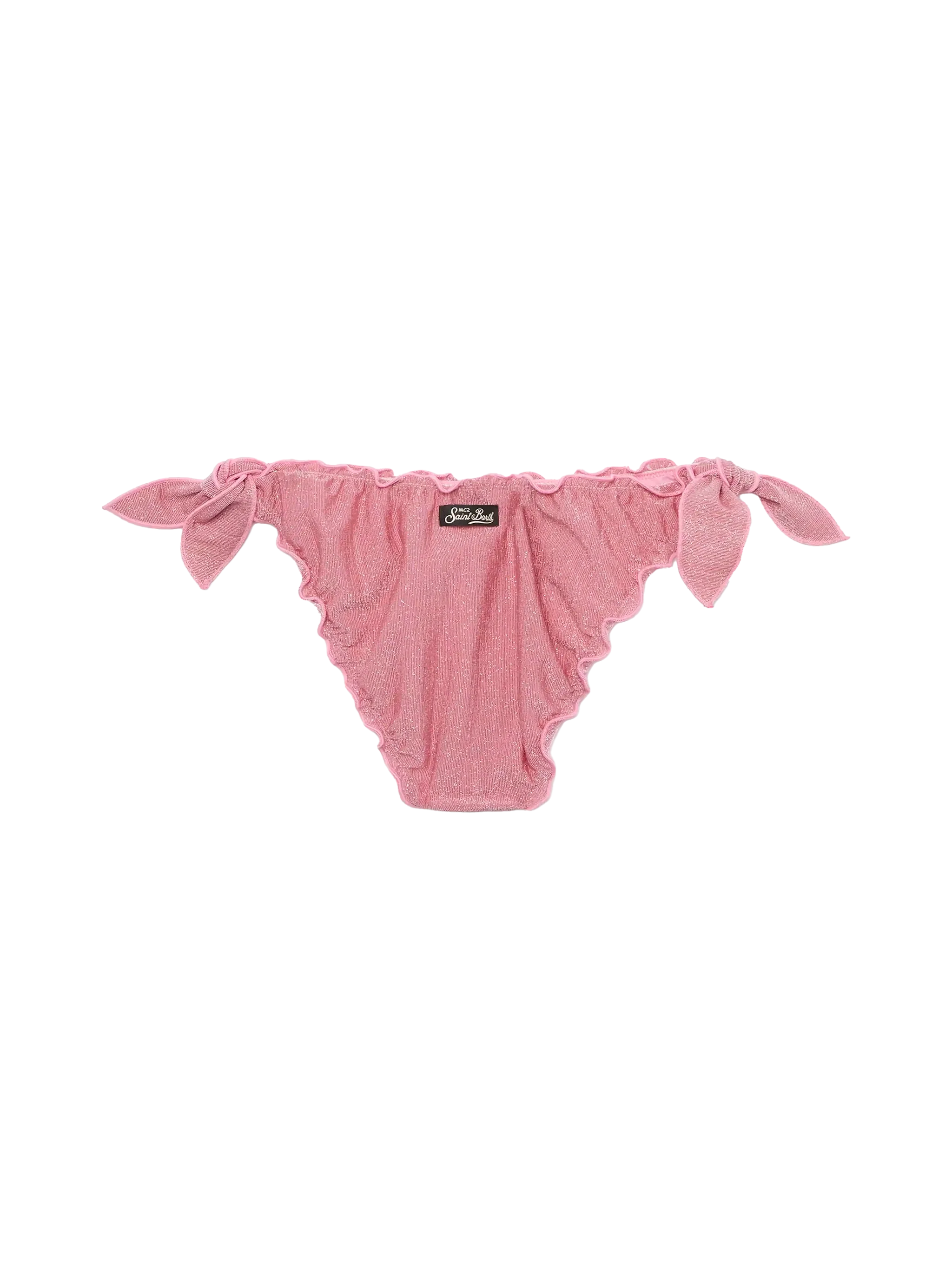 Moon pink lurex classic swim briefs - Image 2