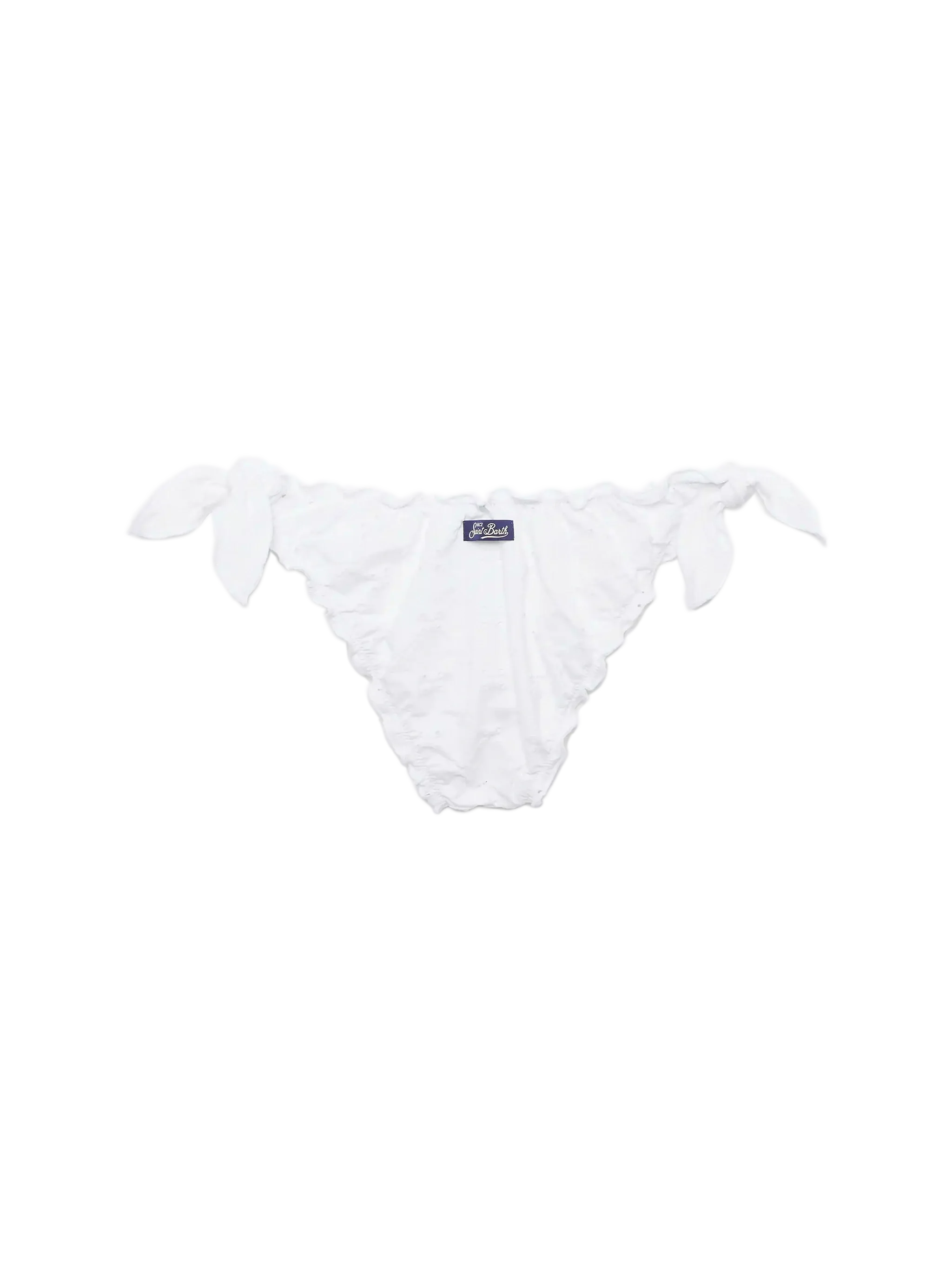 Moon white Sangallo lace classic swim briefs - Image 3