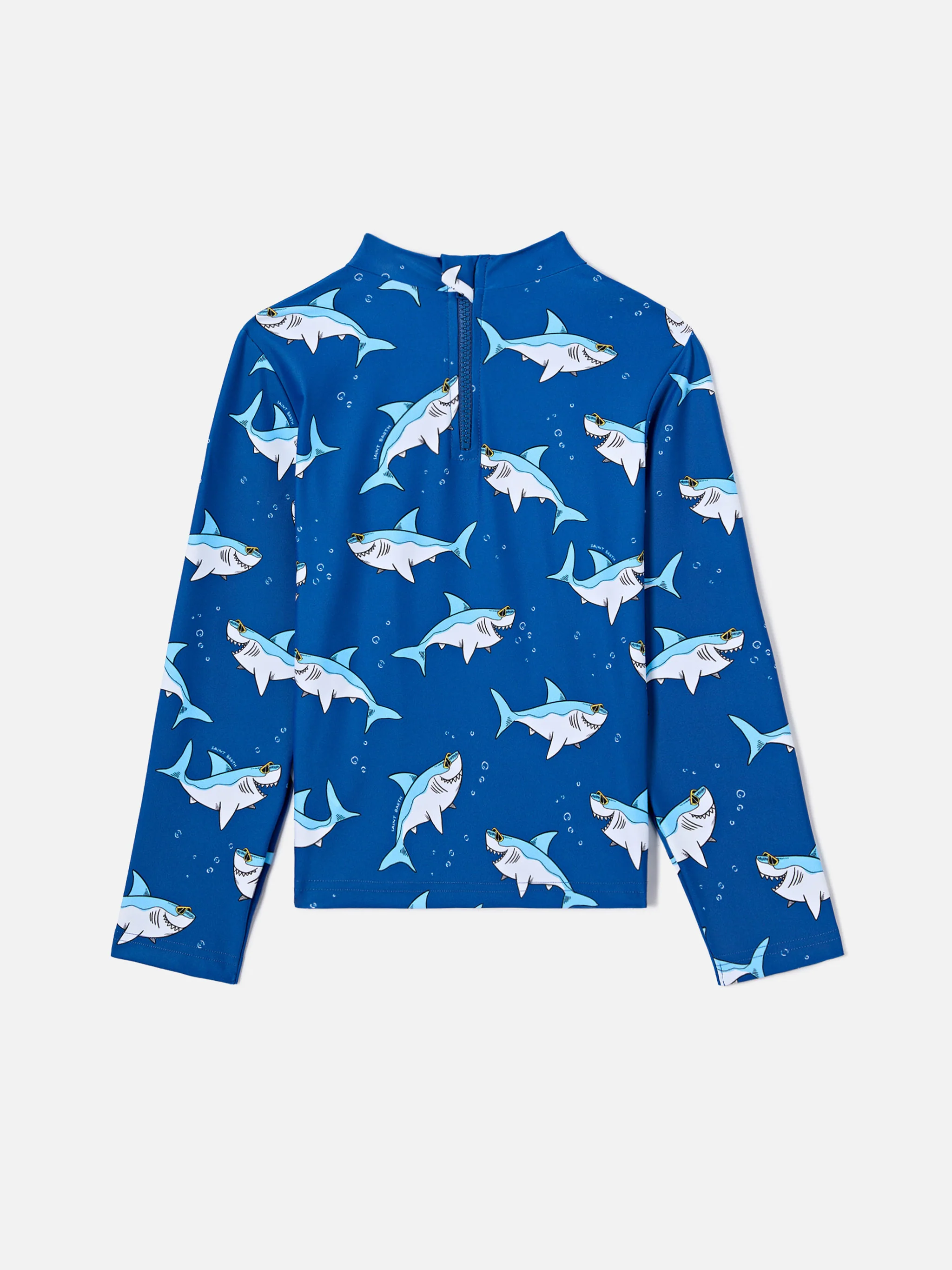 Moorish anti-UV t-shirt with shark print - Image 3