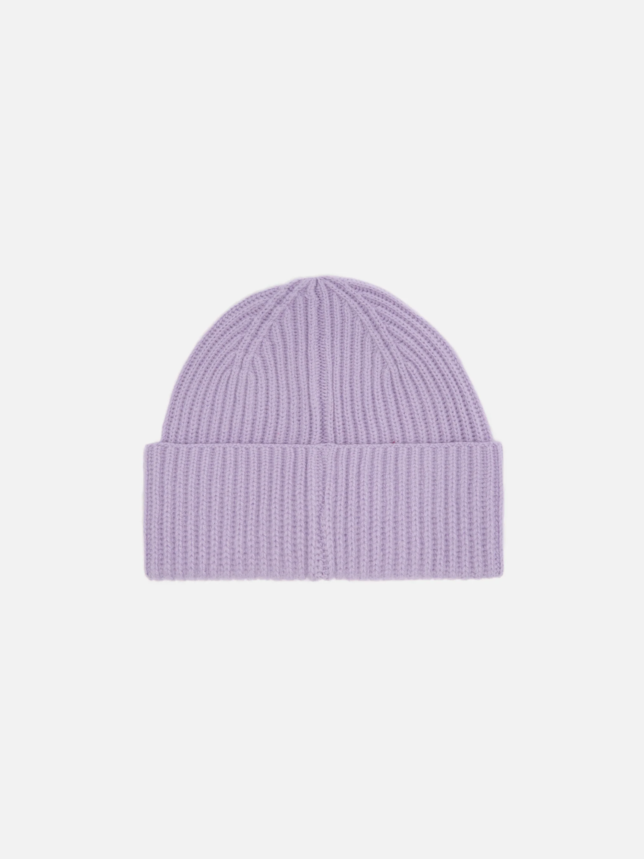 Moss Beanie in lilac 100% WOOL with St. Barth embroidery - Image 3