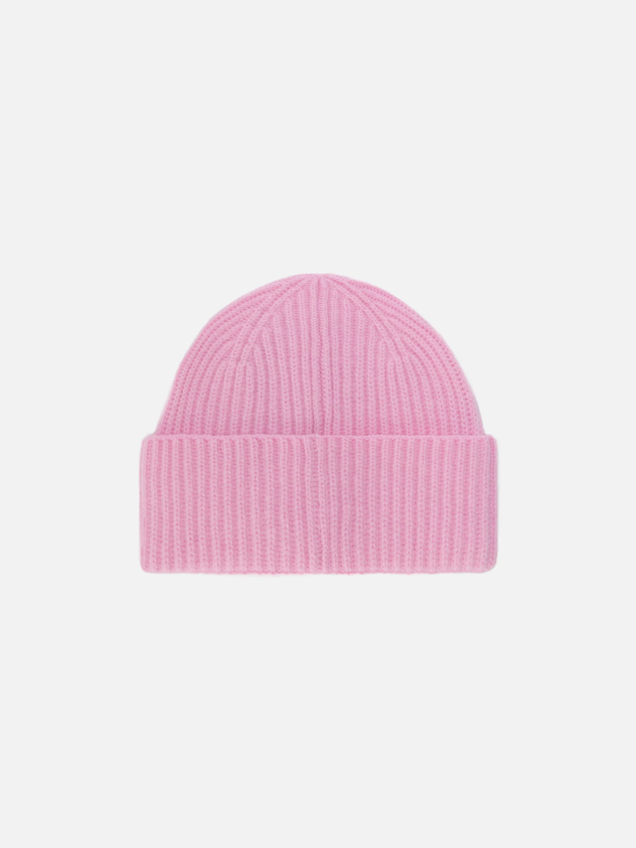 Moss Beanie in pink 100% WOOL with St. Barth embroidery - Image 3