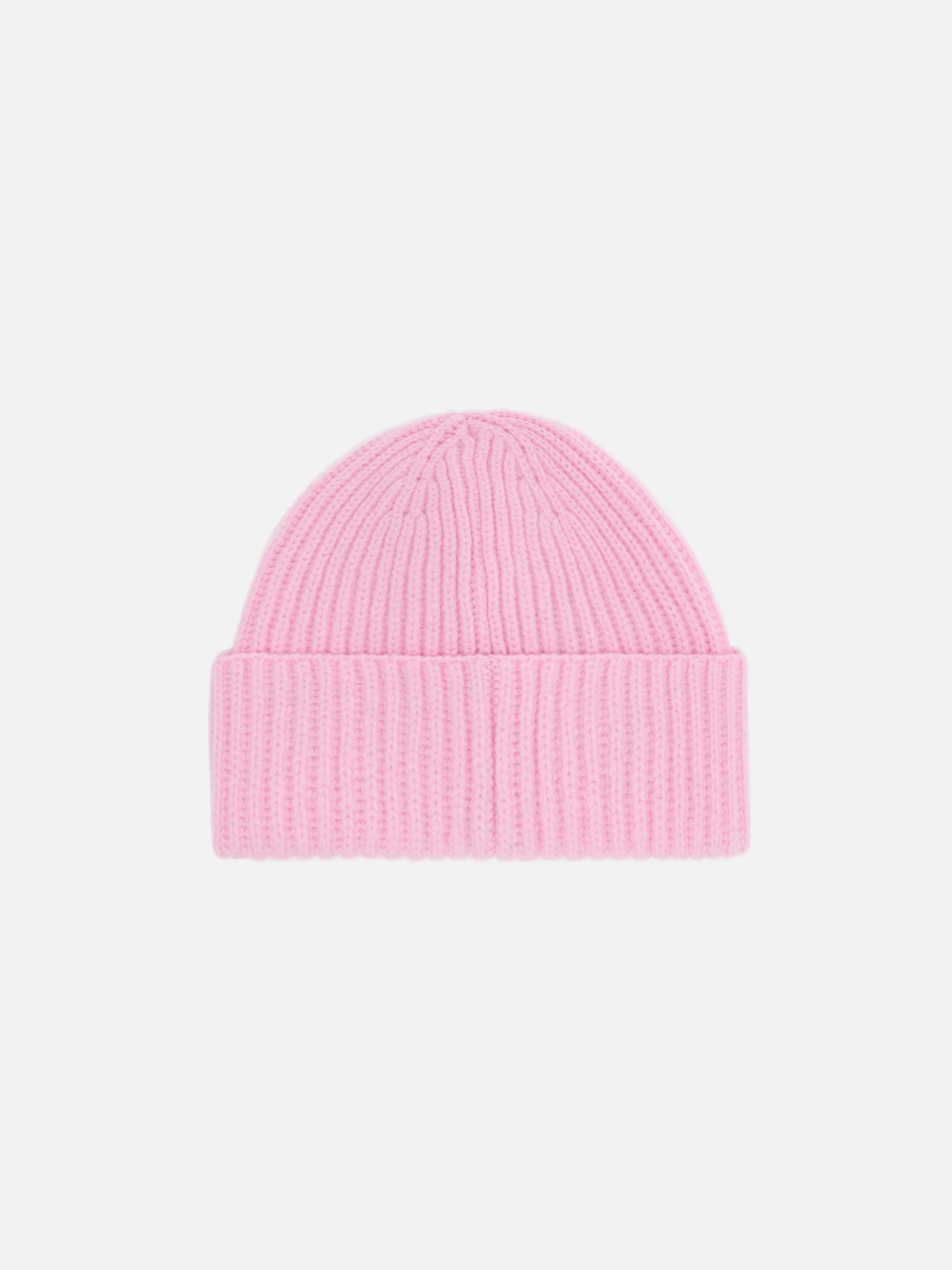 Moss Jr Beanie in pink 100% WOOL with St. Barth embroidery - Image 3