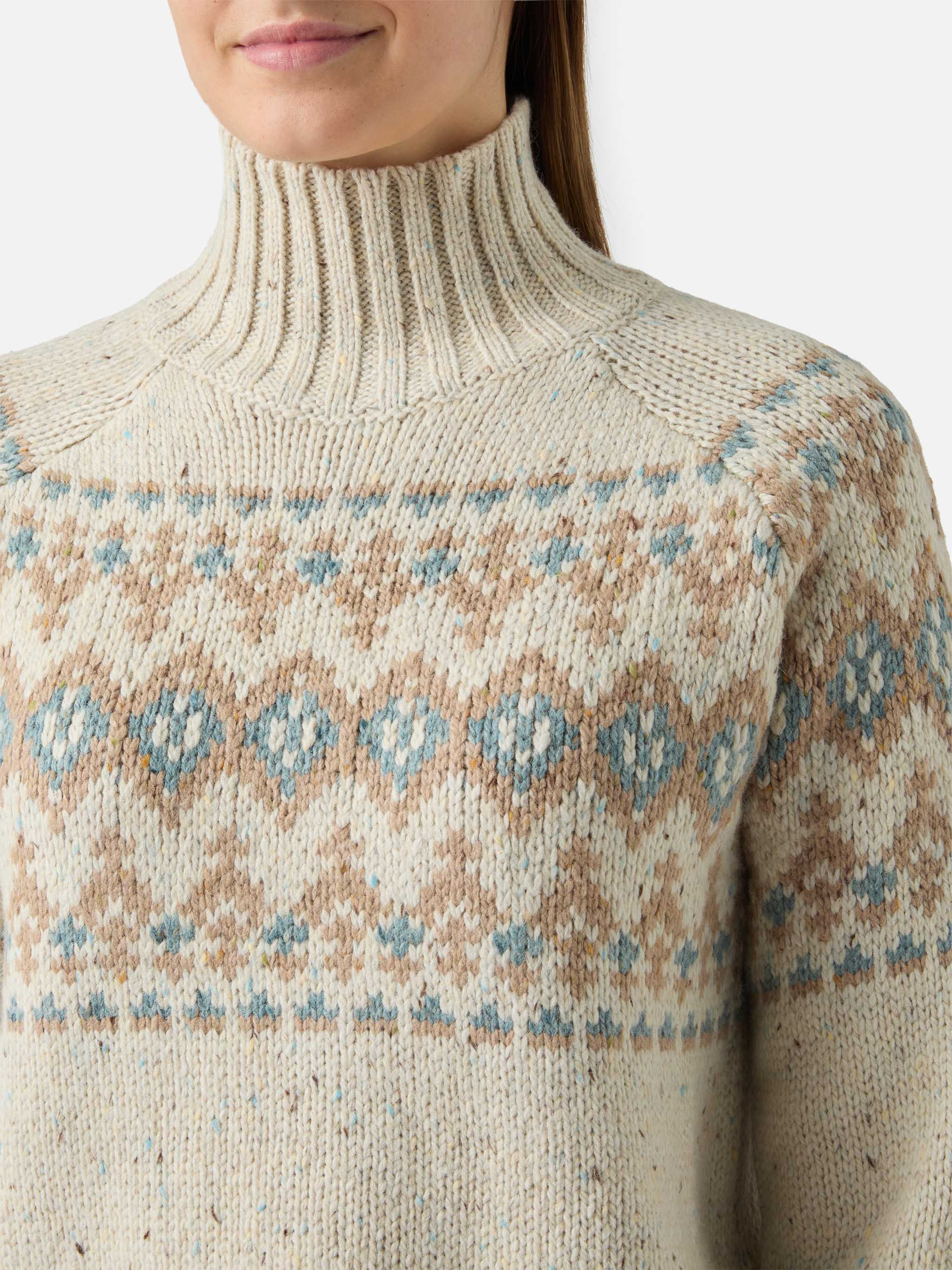 Myra donegal Fair Isle turtleneck - Image 2
