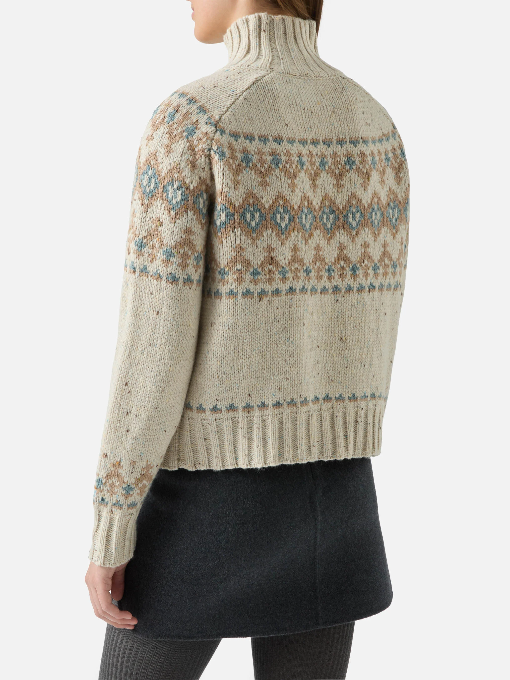 Myra donegal Fair Isle turtleneck - Image 3