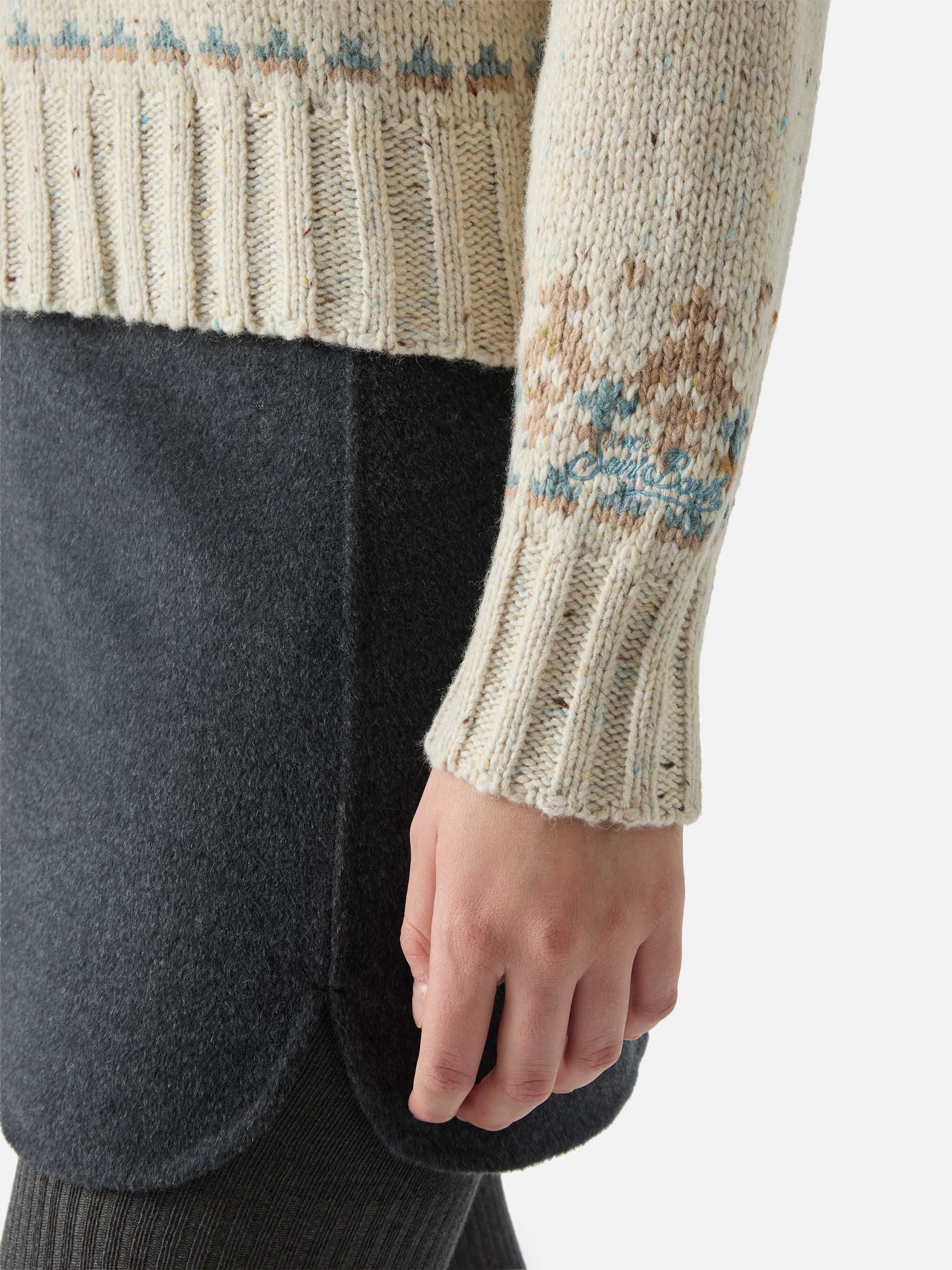 Myra donegal Fair Isle turtleneck - Image 4