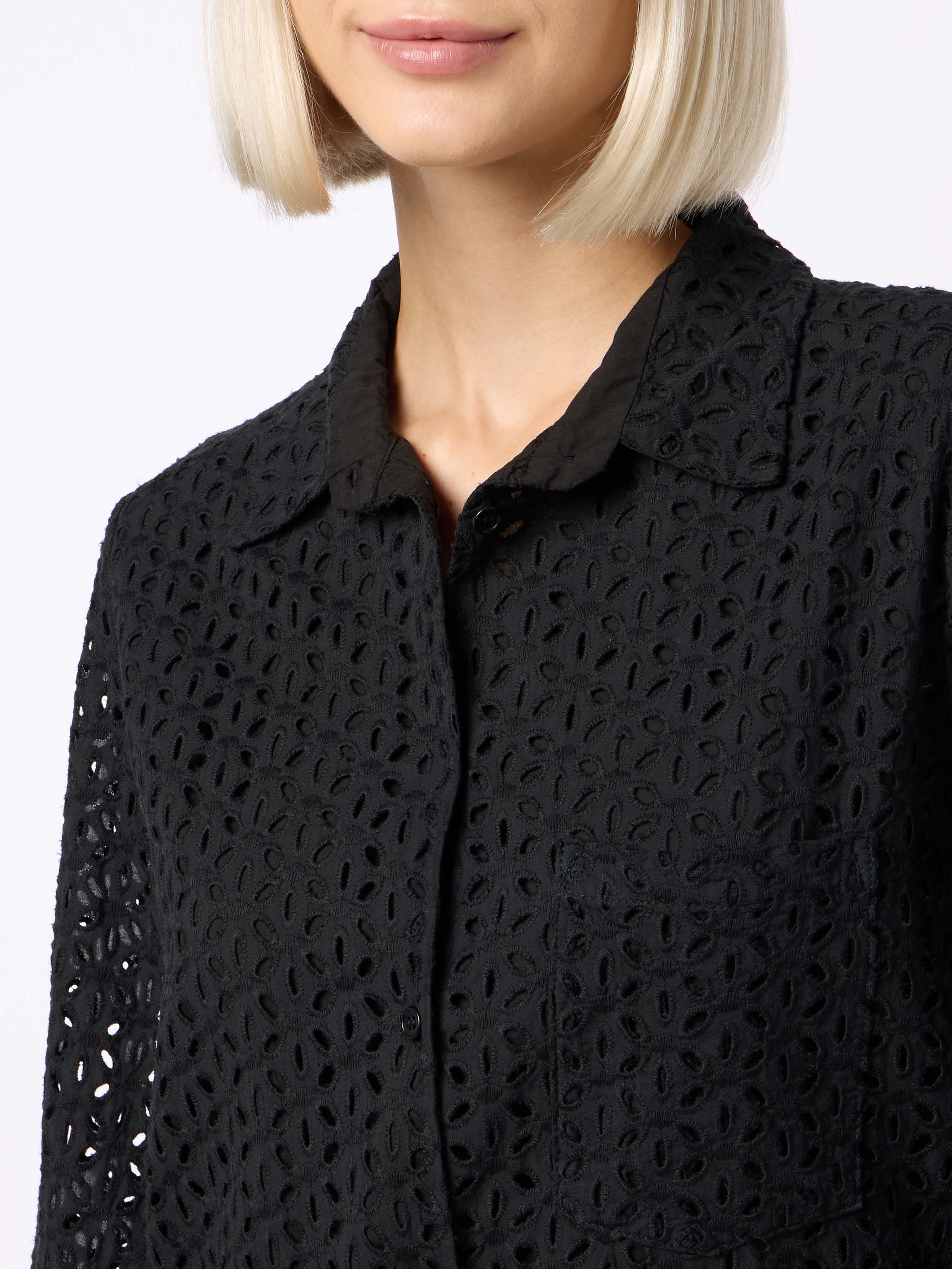 Helena Embry black sangallo cotton dress - Image 3