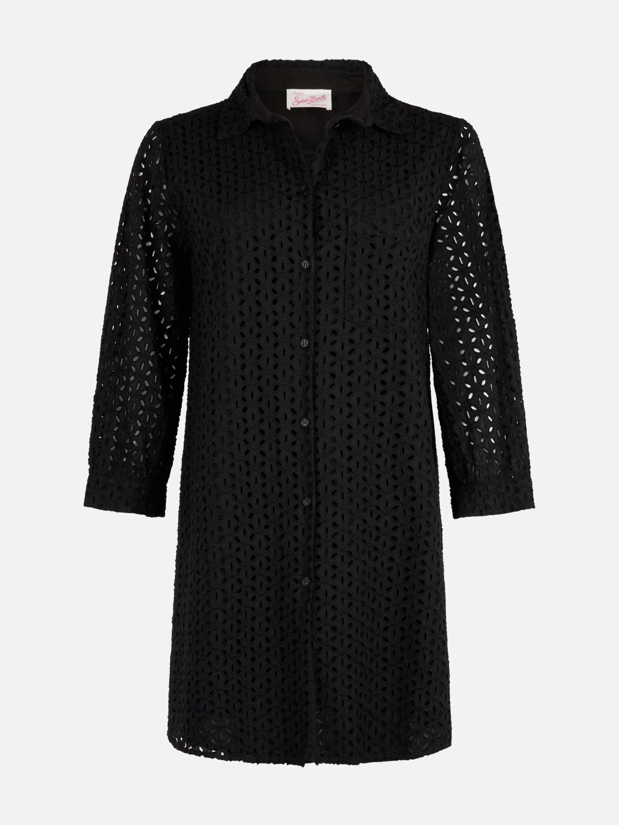 Helena Embry black sangallo cotton dress - Image 4