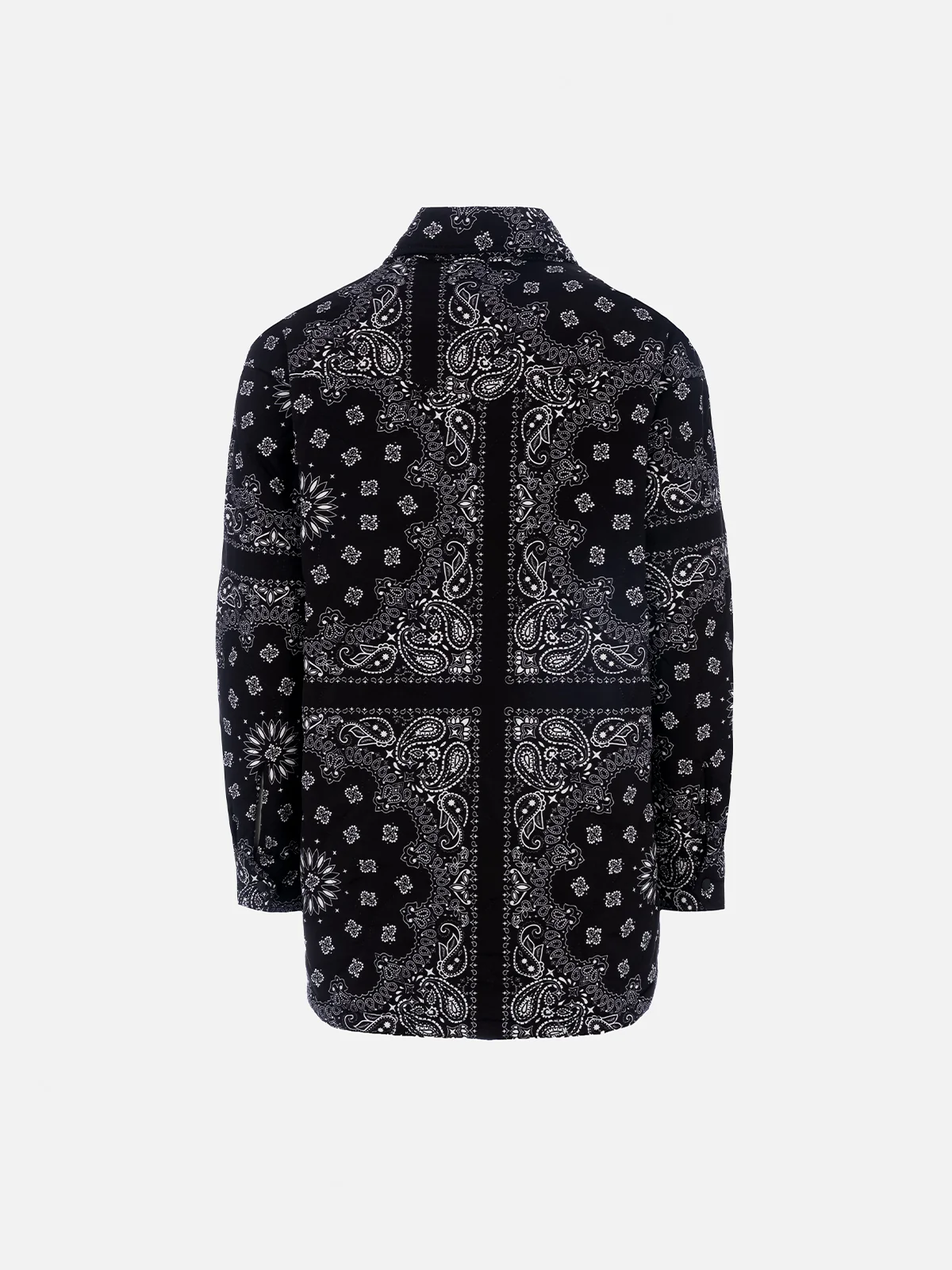 Kimmy black bandana print padded jacket - Image 5