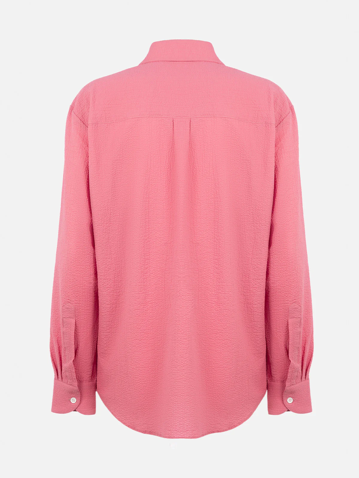 Aisha pink seersucker shirt - Image 5