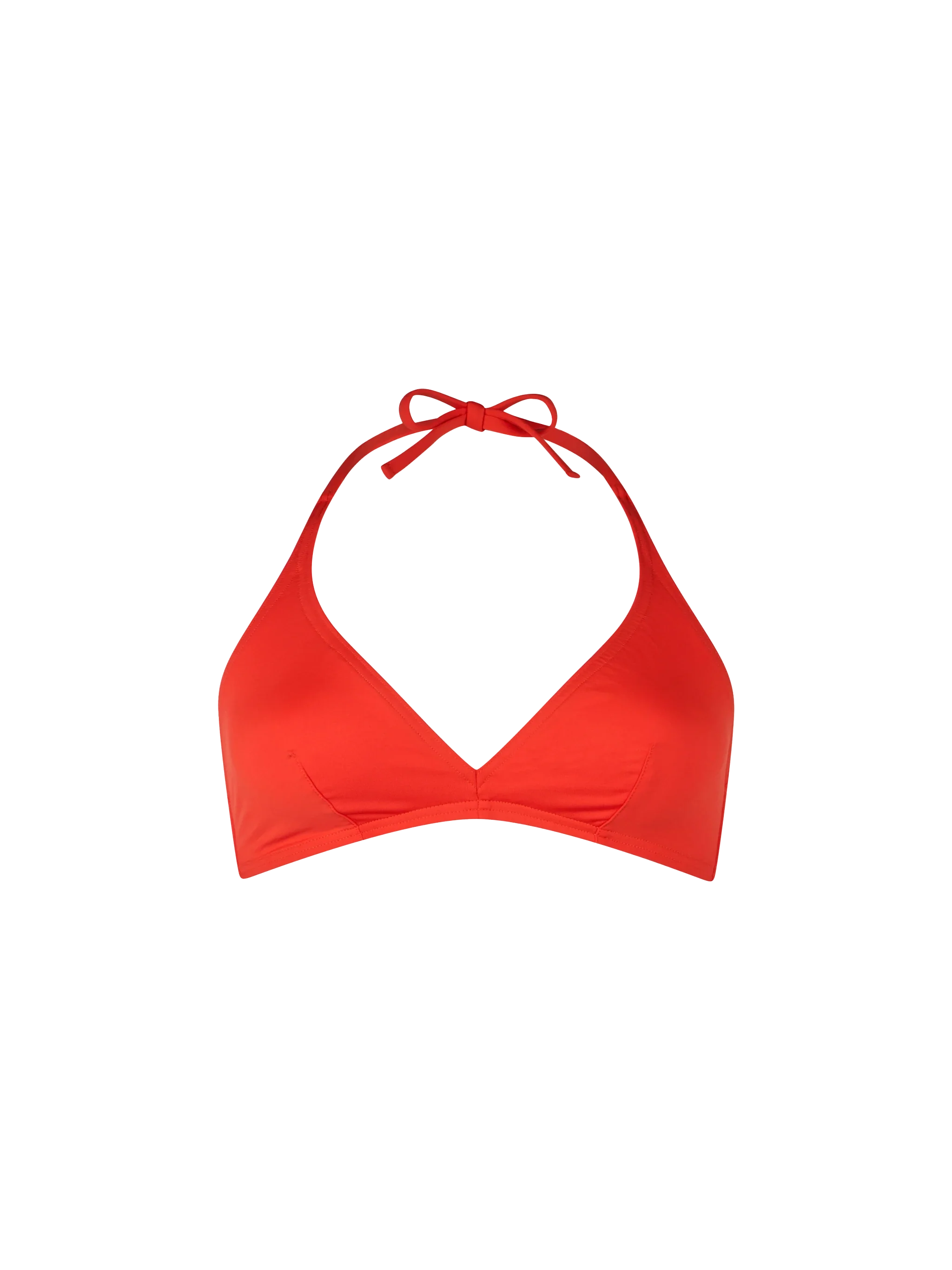 Gaia orange bralette bikini top