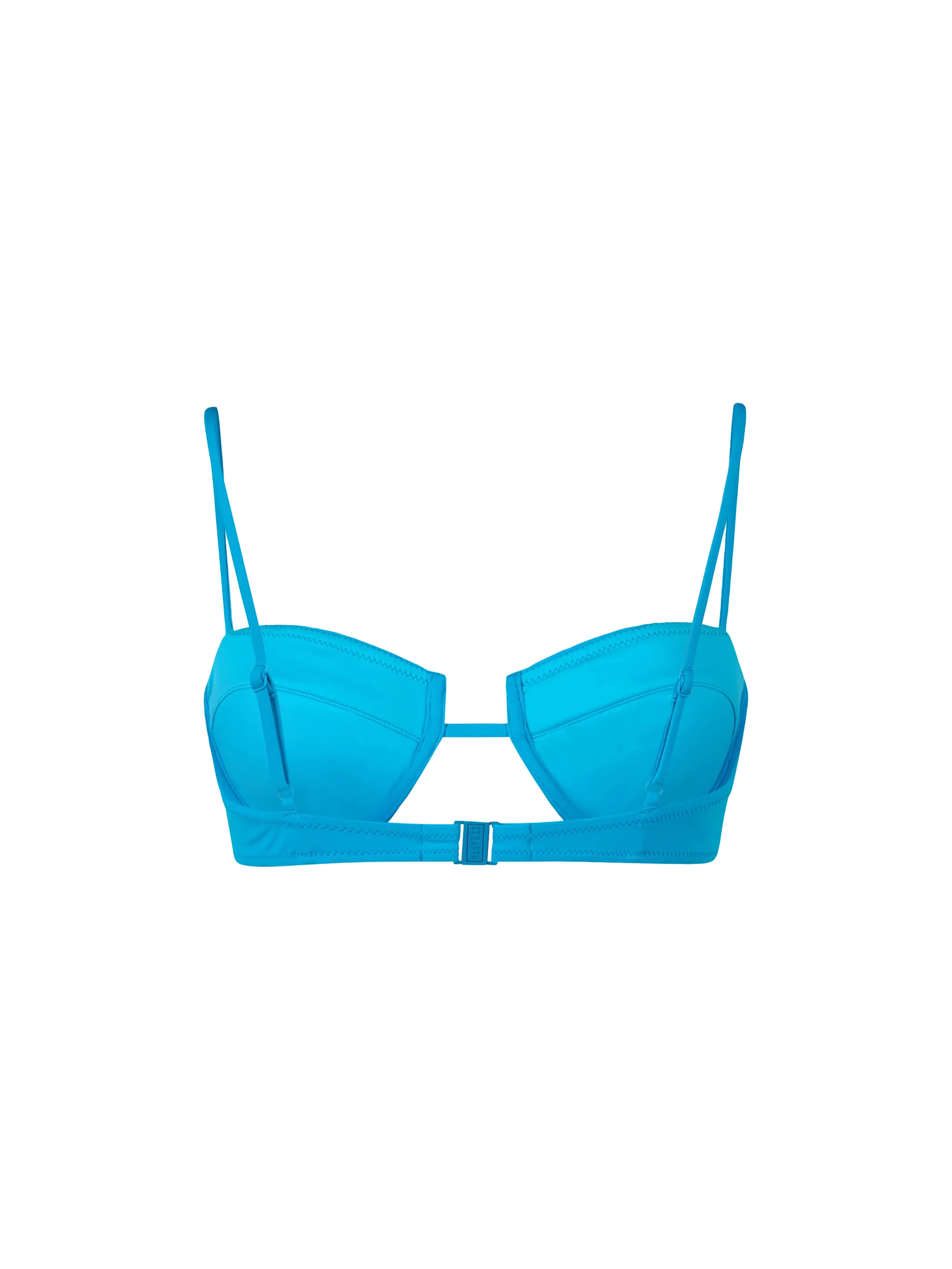Turquoise underwired bralette top Salina - Image 2
