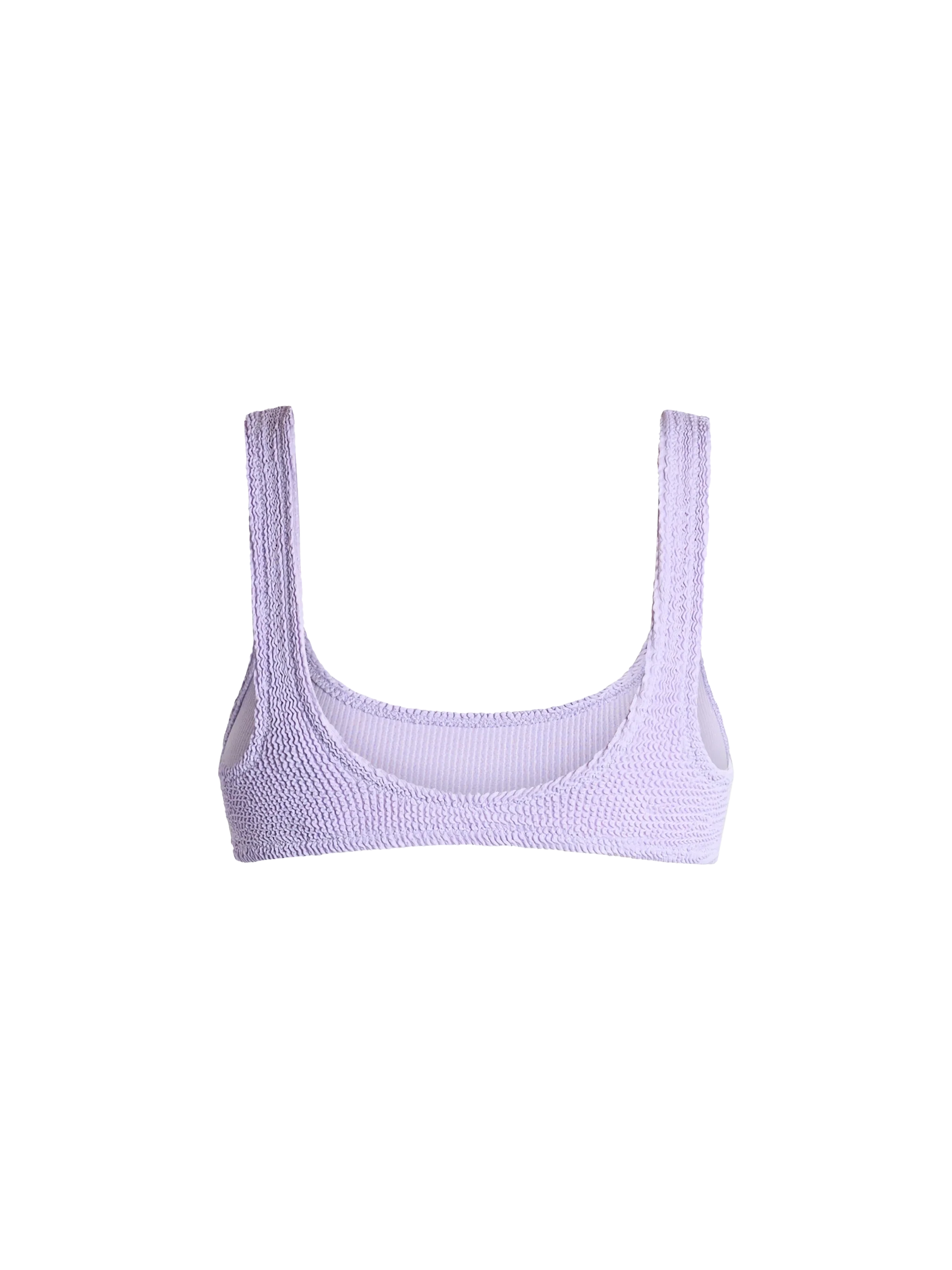 Naima lilac crinkle classic bralette top - Image 2