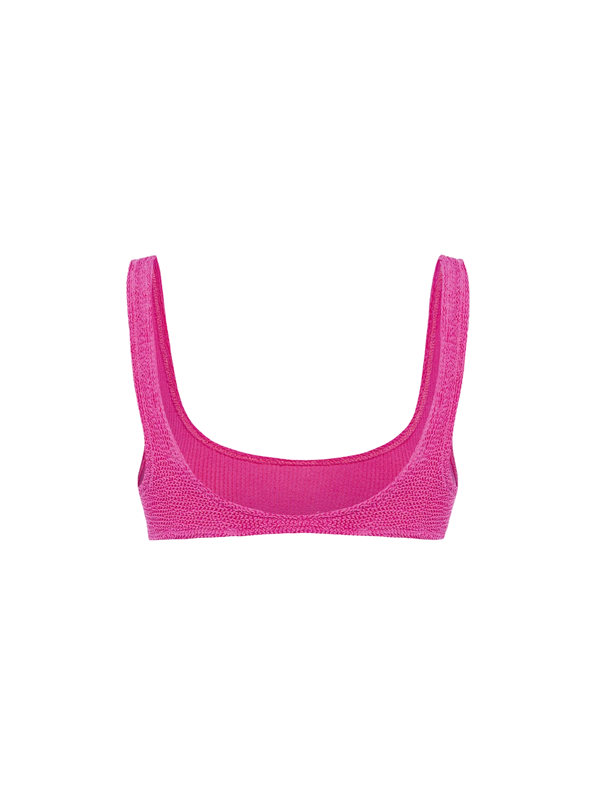 Naima pink crinkle classic bralette top - Image 2