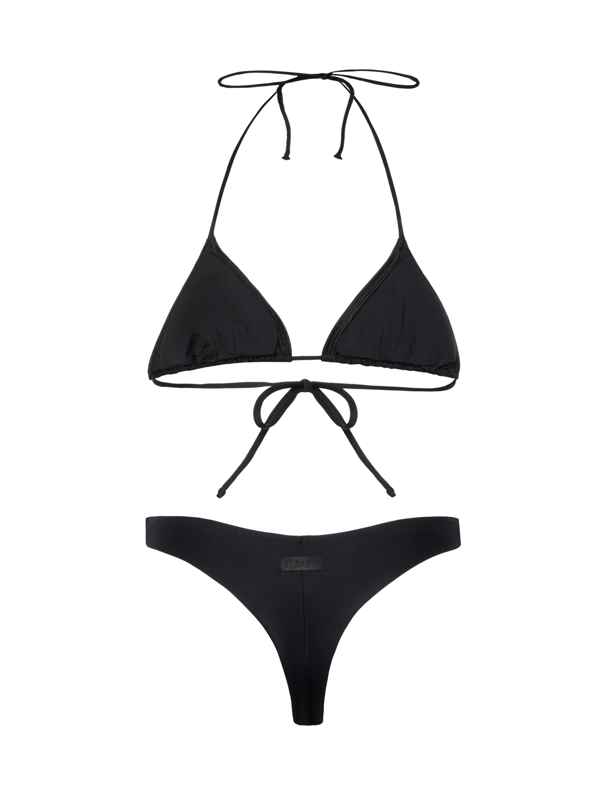 Triangle bikini Leah Naomi in black - Image 3