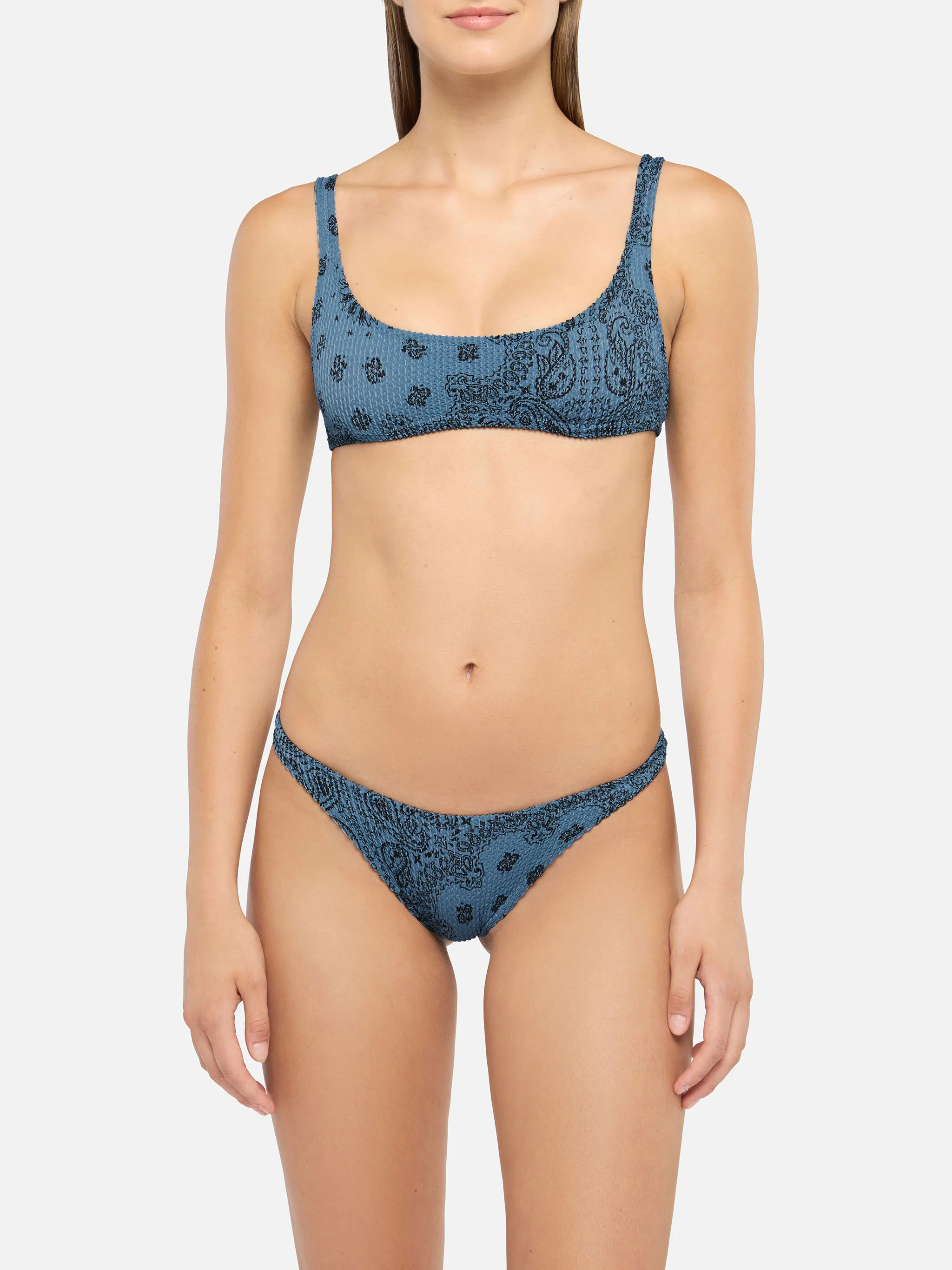 Naima Naomi bralette bikini with bandana print - Image 2