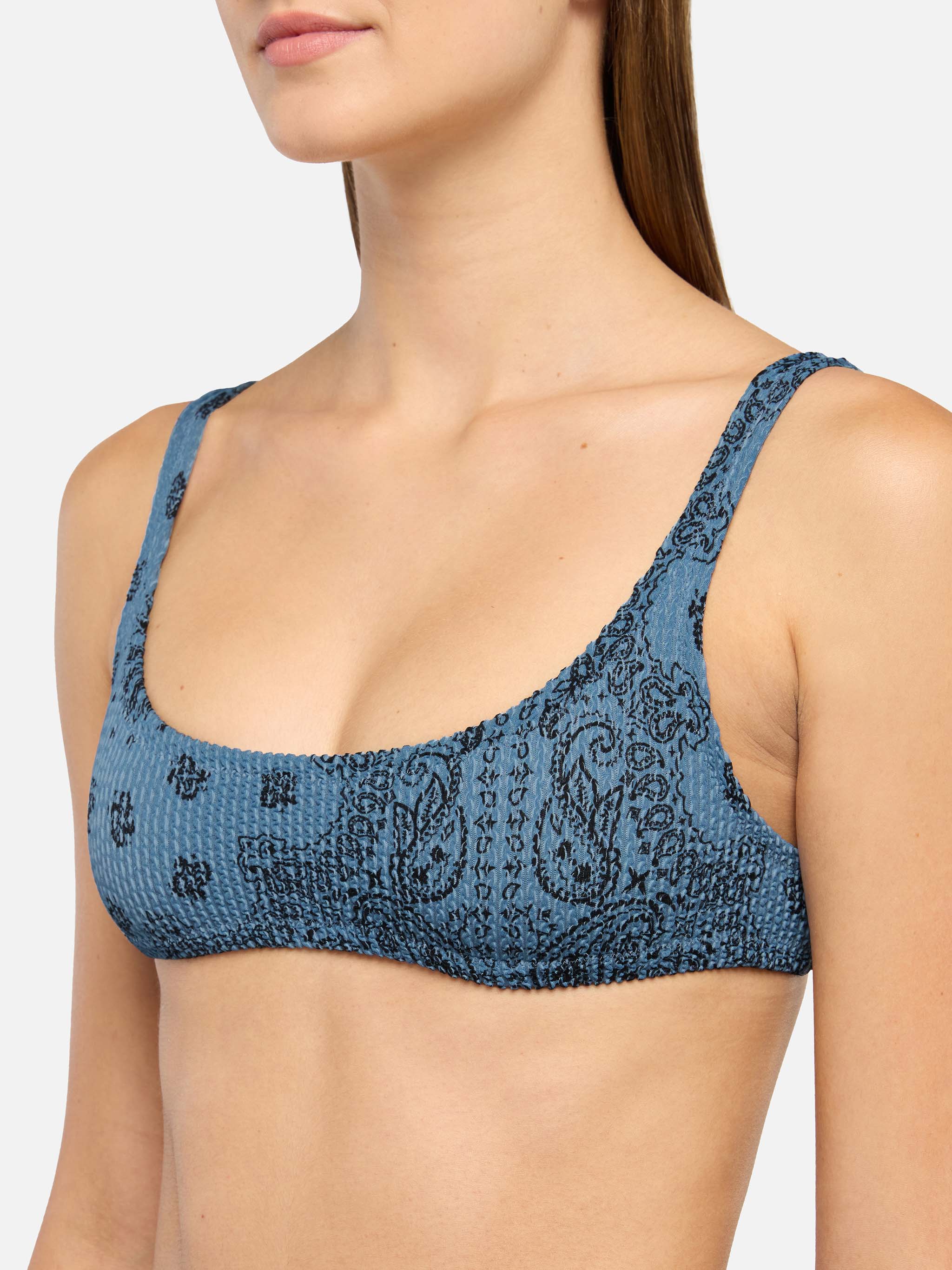Naima Naomi bralette bikini with bandana print - Image 3