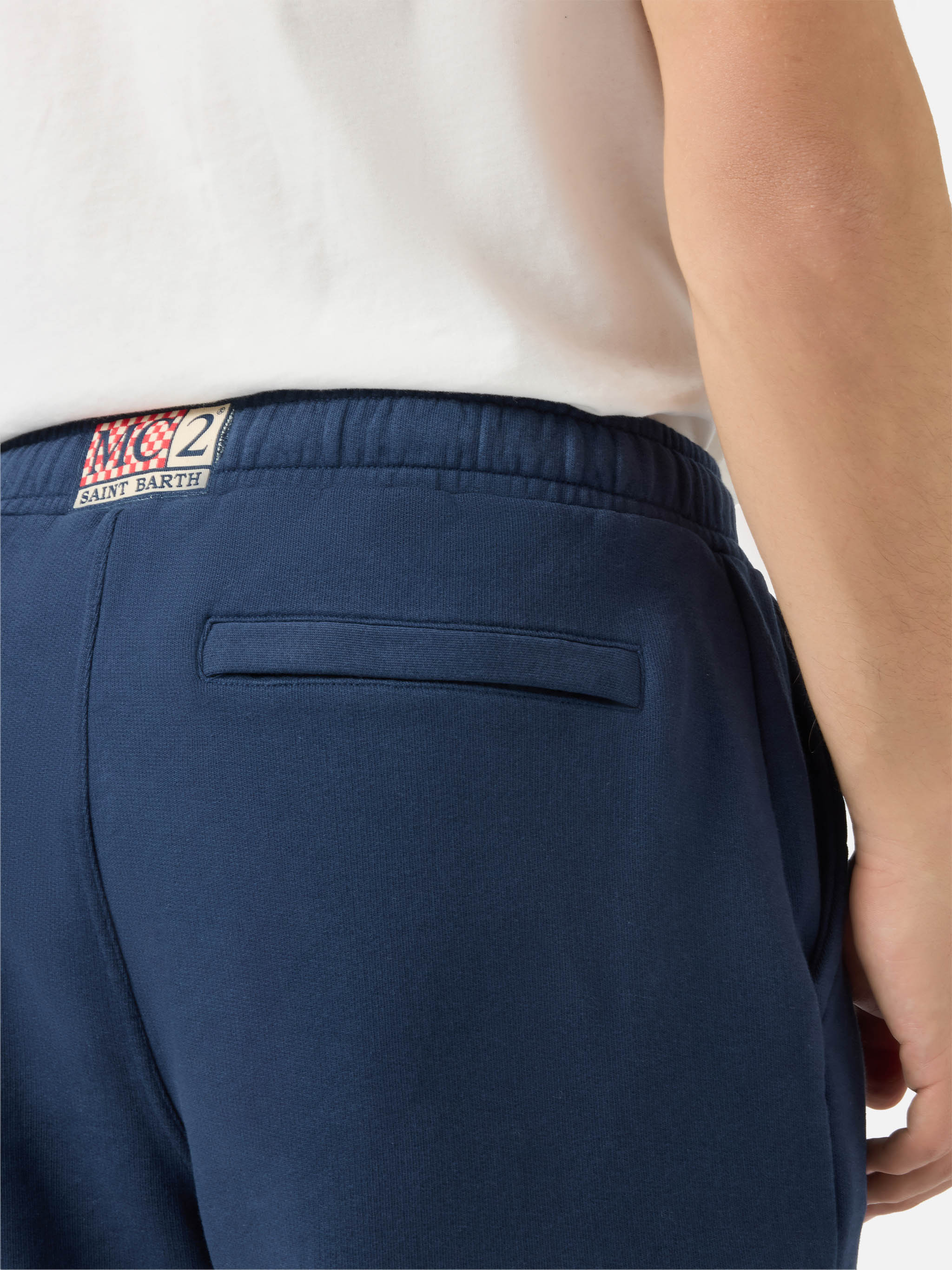 Navy blue cargo short pants Cargy - Image 4