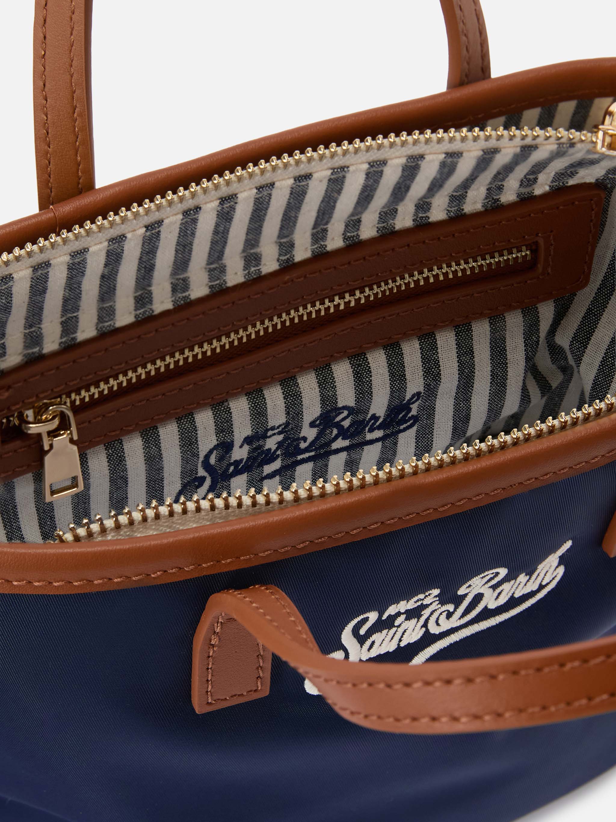 Navy blue City mini nylon bag - Image 5