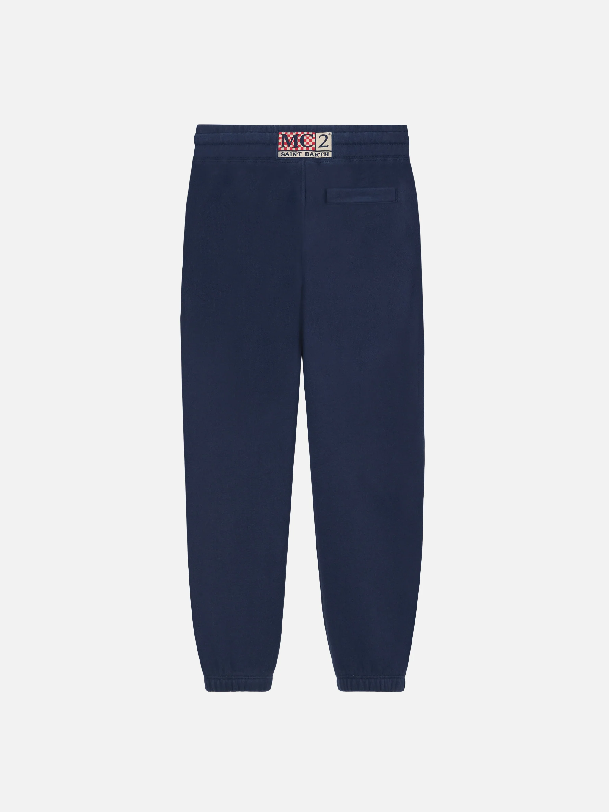 Navy blue cotton track pants Bolt Jr - Image 2