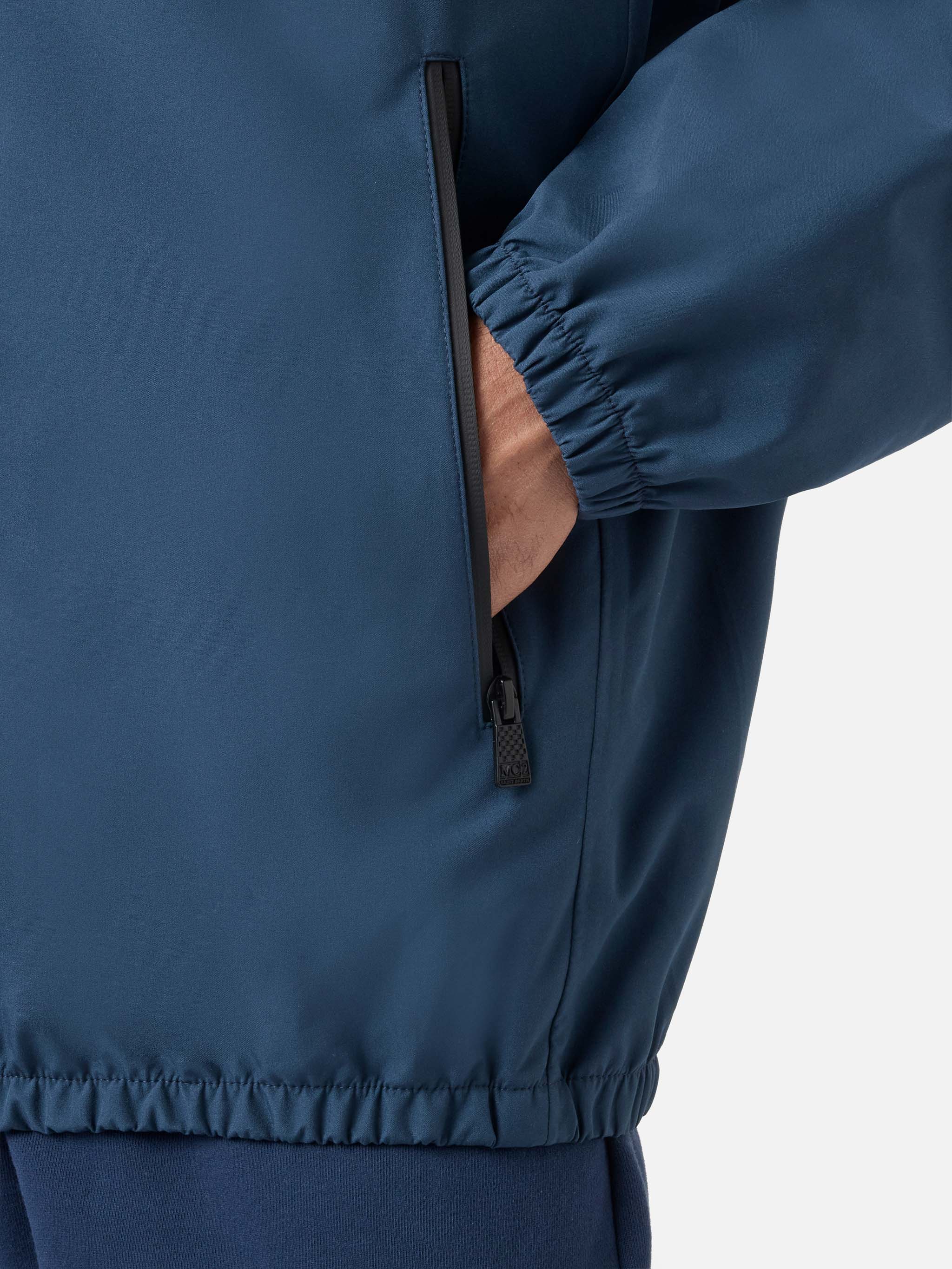 Navy blue Pilot technical jacket with Cigarette print | Special Edition - Image 5