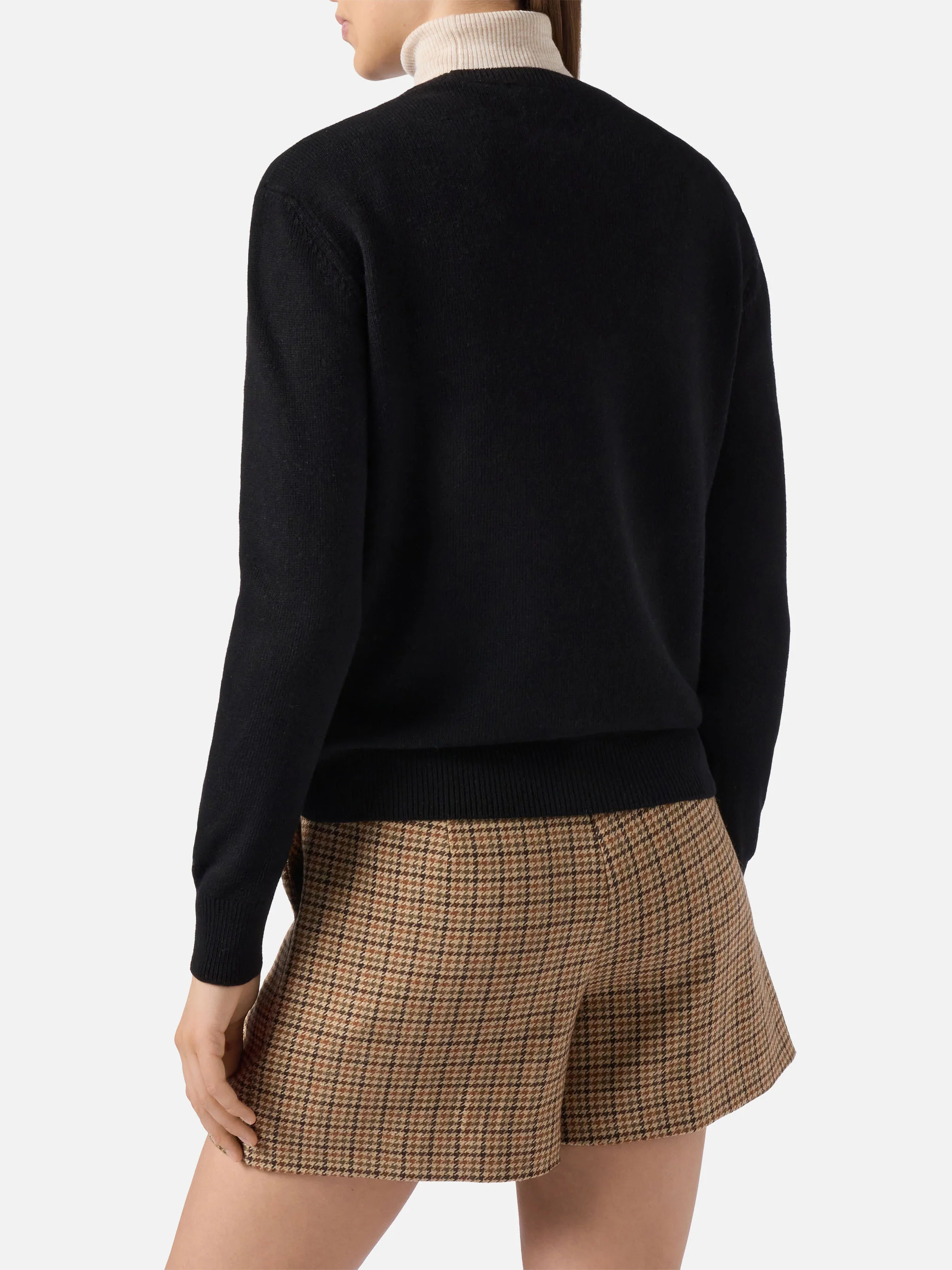 New Queen cashmere-blend crewneck with Vacanze di Natale jacquard | VACANZE DI NATALE SPECIAL EDITION - Image 4
