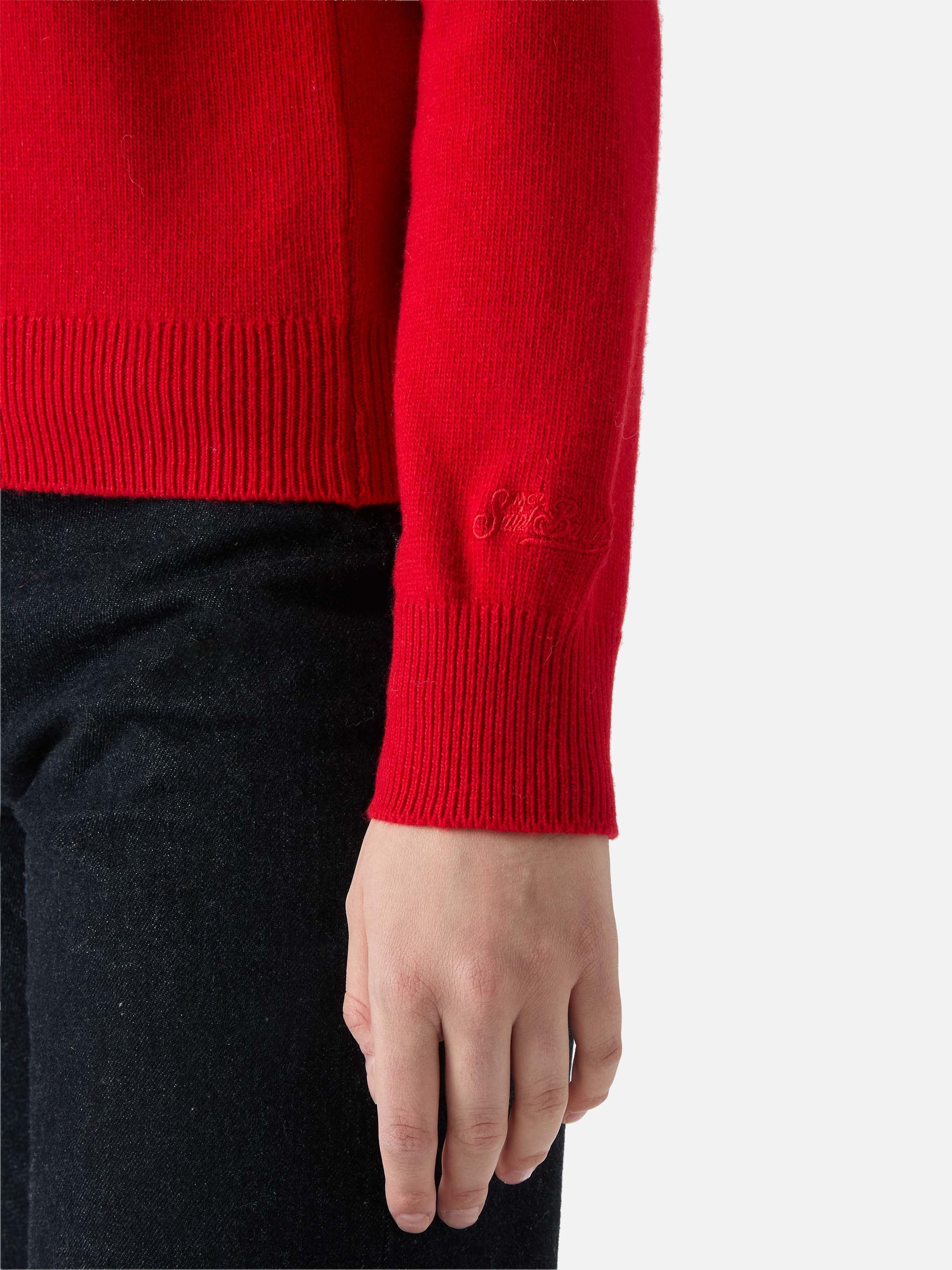 New Queen crewneck with Da lunedì a dieta jacquard - Image 4