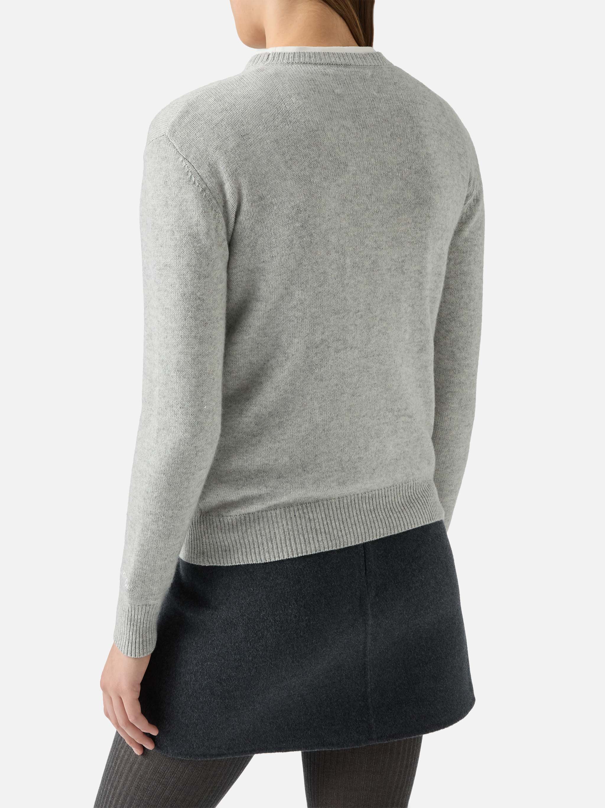 New Queen crewneck with Saint Barth terry patch - Image 3