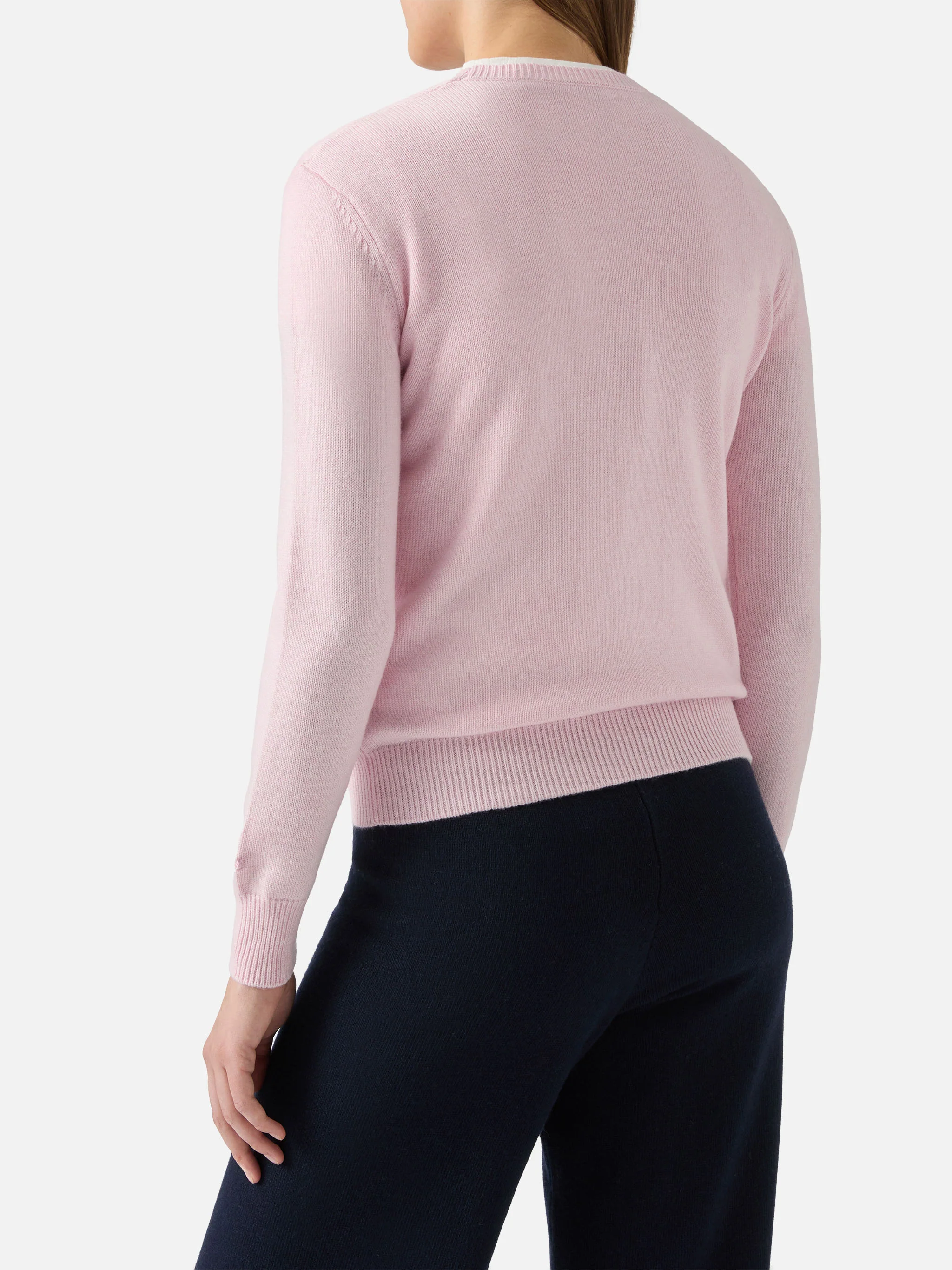 New Queen white sweater Sono a dieta jacquard - Image 3