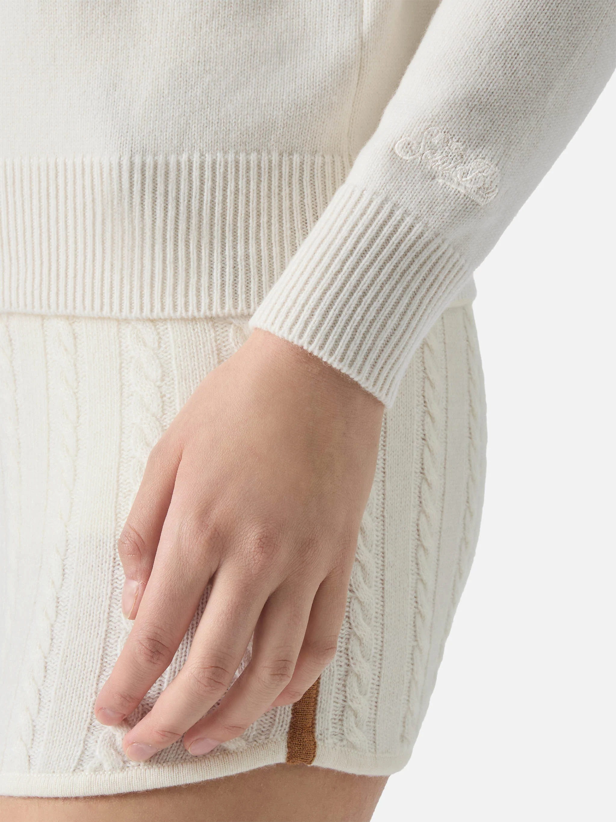 Off-white Eze polo in 100% WOOL - Image 4