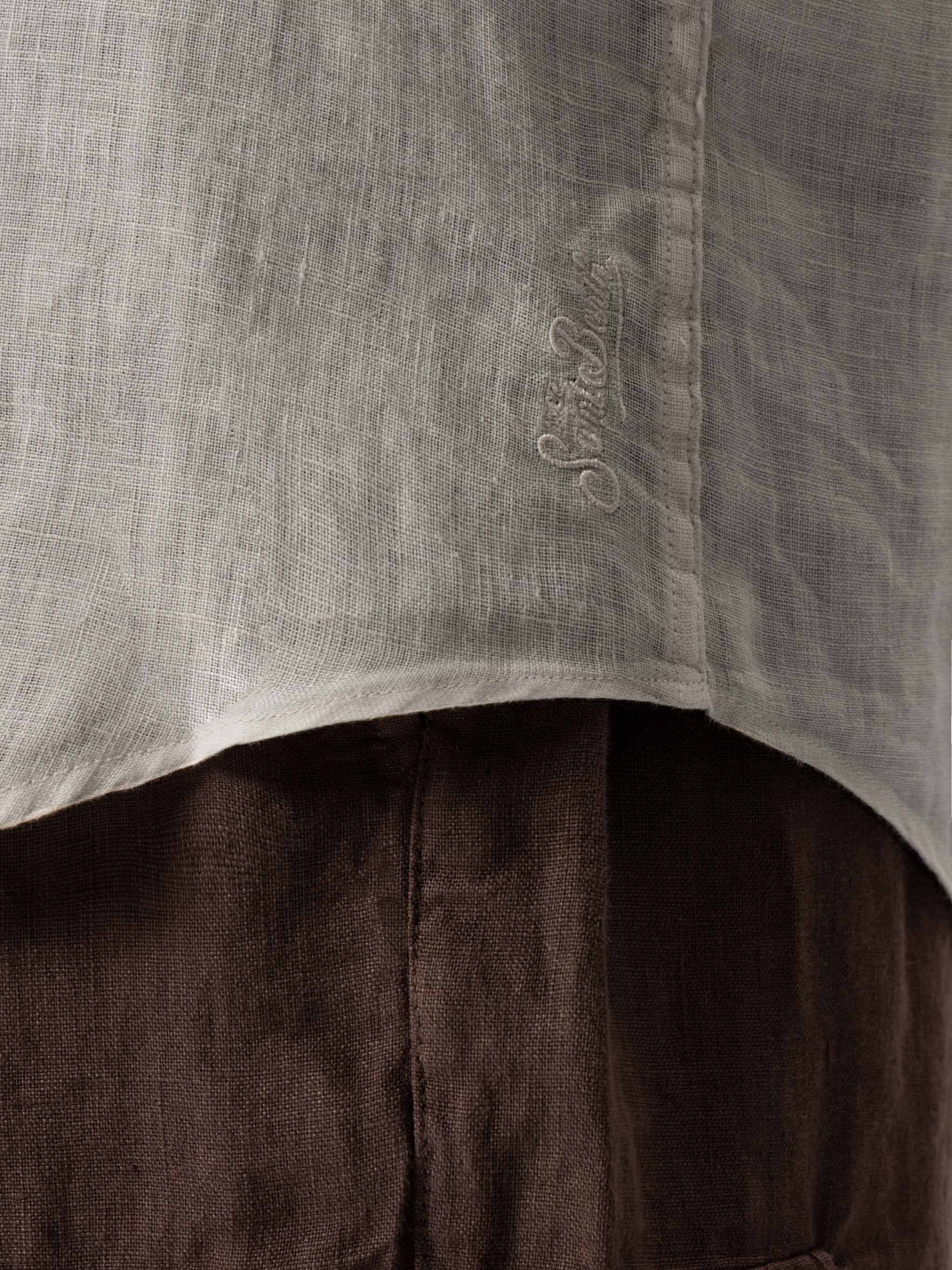 Off-white linen shirt Pamplona - Image 2