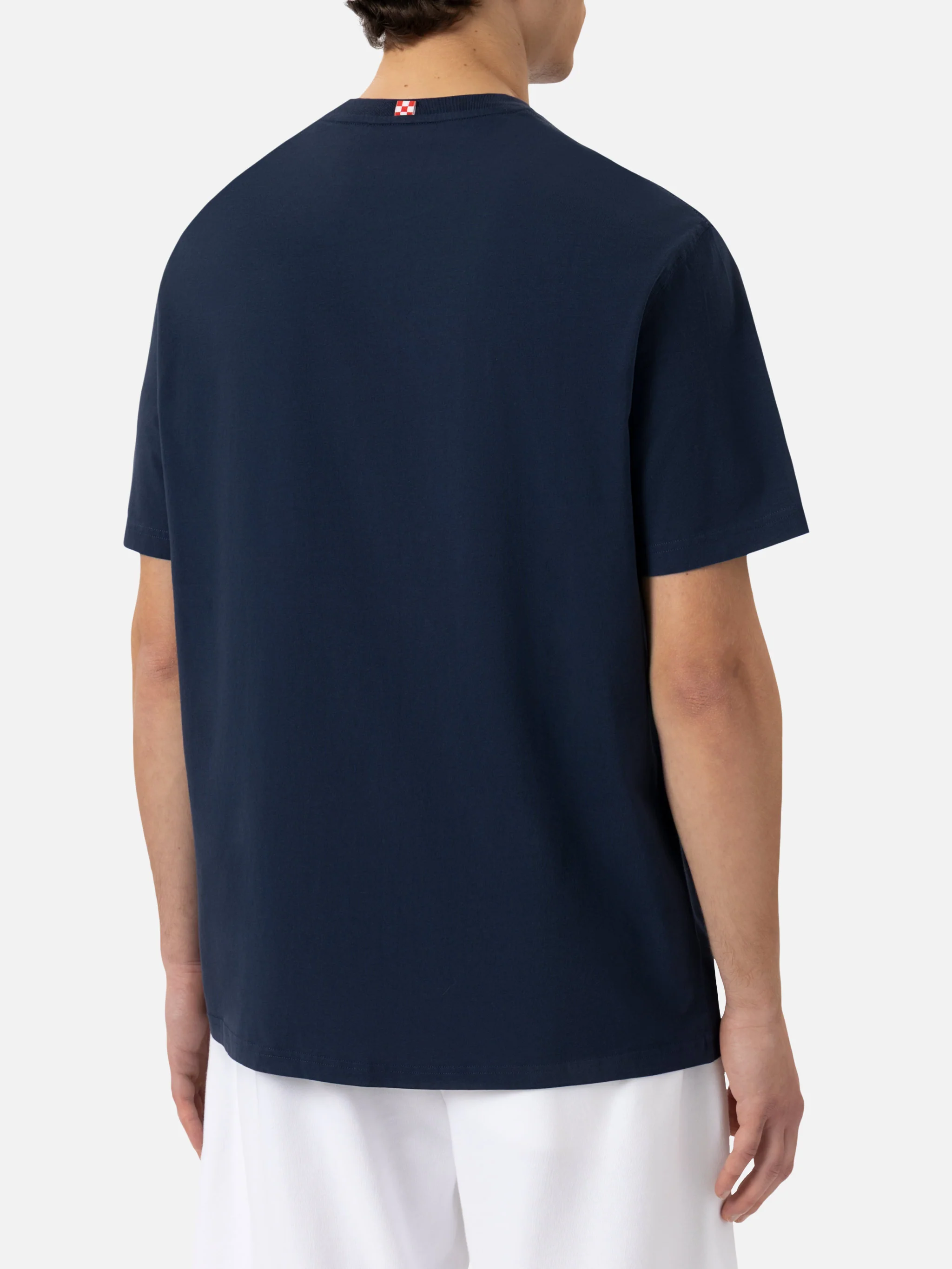 T-shirt with mojito social club embroidery - Image 4