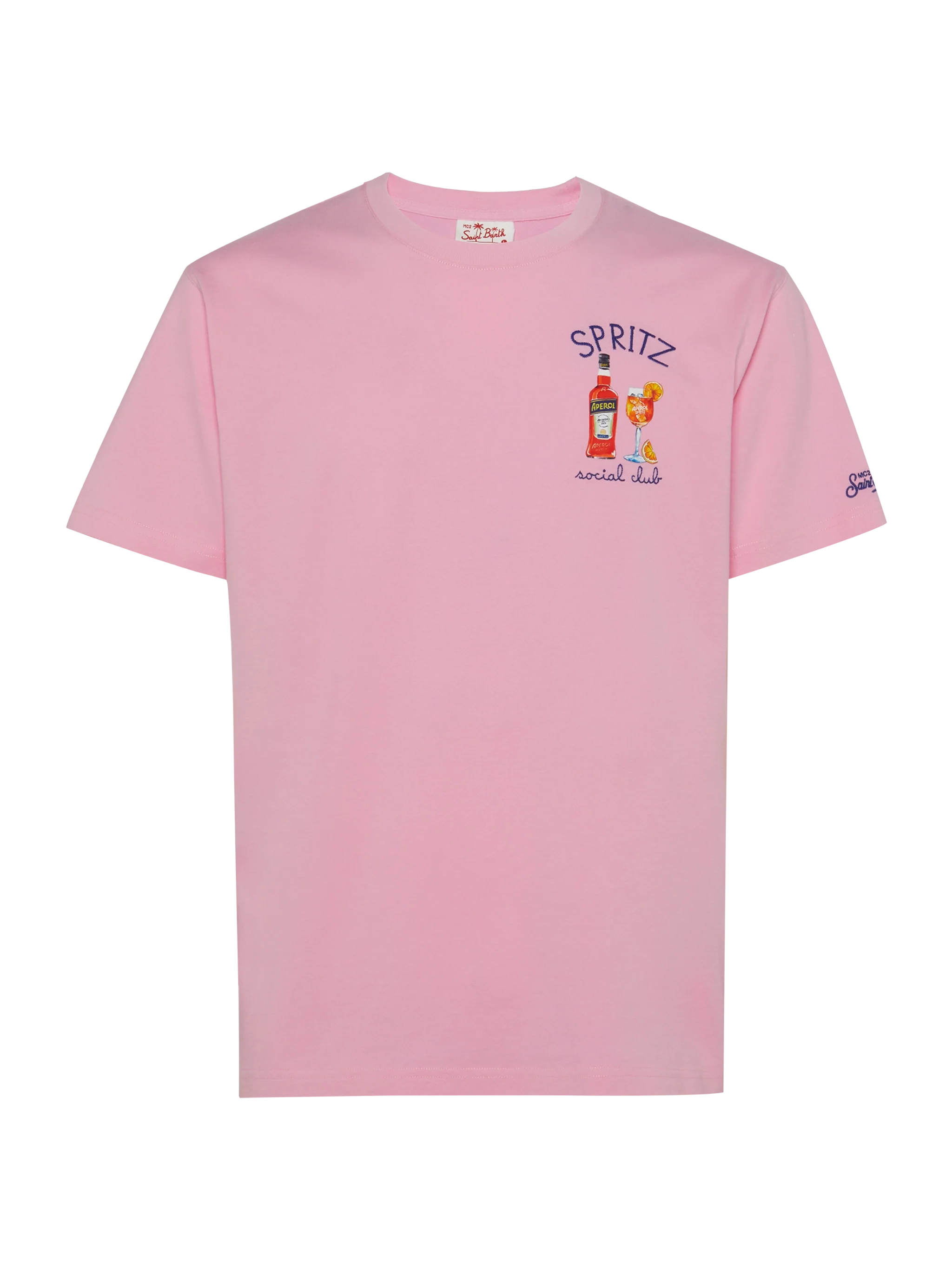 T-shirt with Spritz social club embroidery | Special Edition
