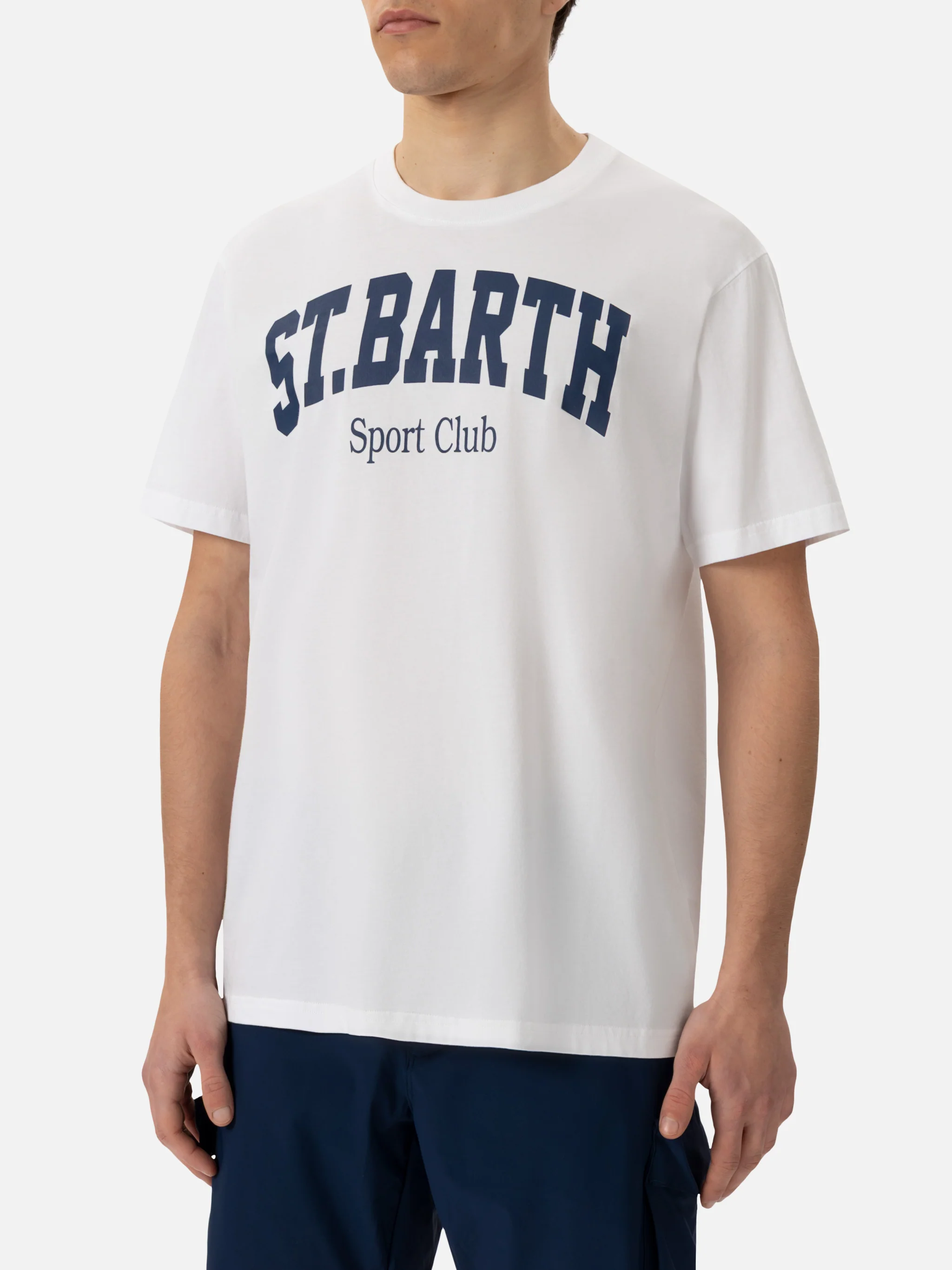 T-shirt with St. Barth Sport Club print - Image 2