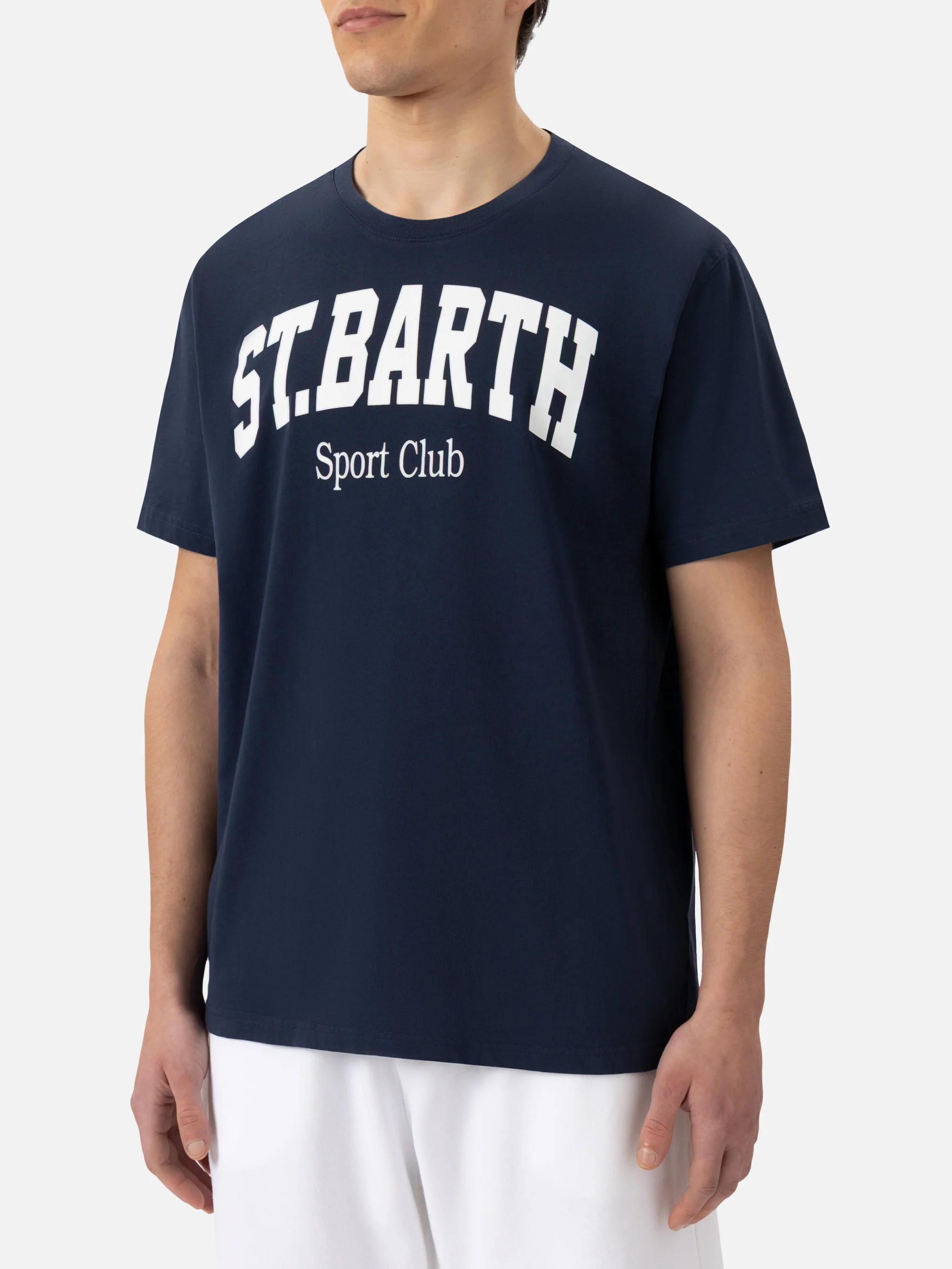T-shirt with St. Barth Sport Club print - Image 2