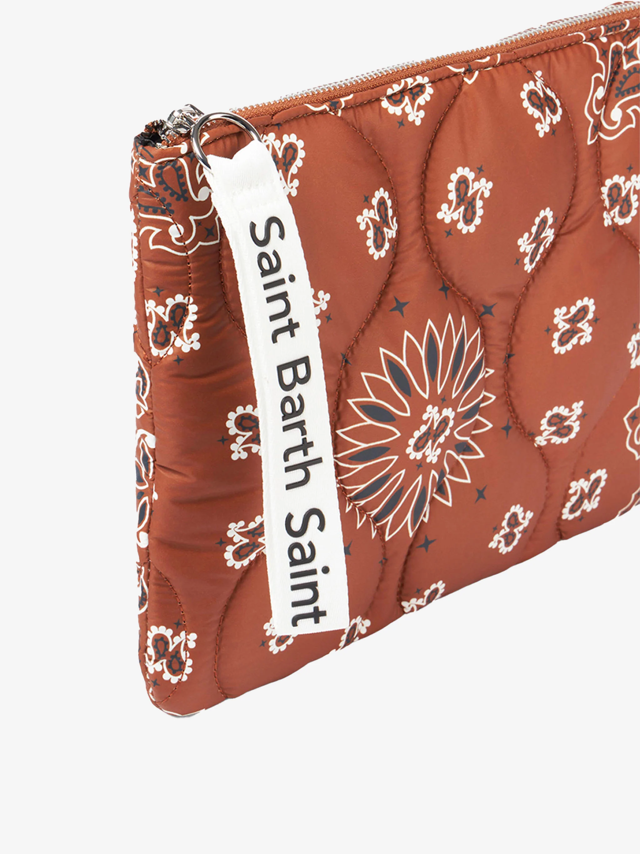 Puffer pochette with bandanna print - Image 2
