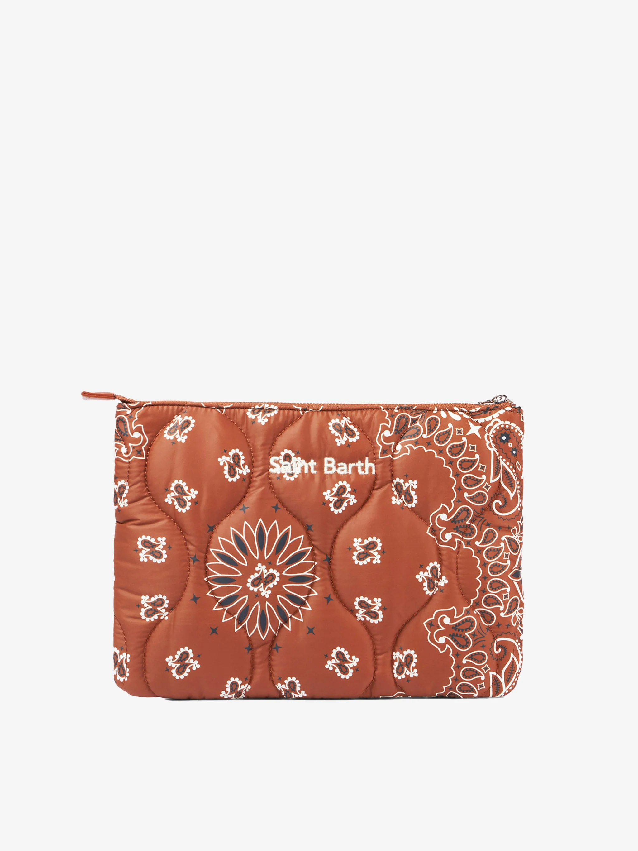 Puffer pochette with bandanna print - Image 3