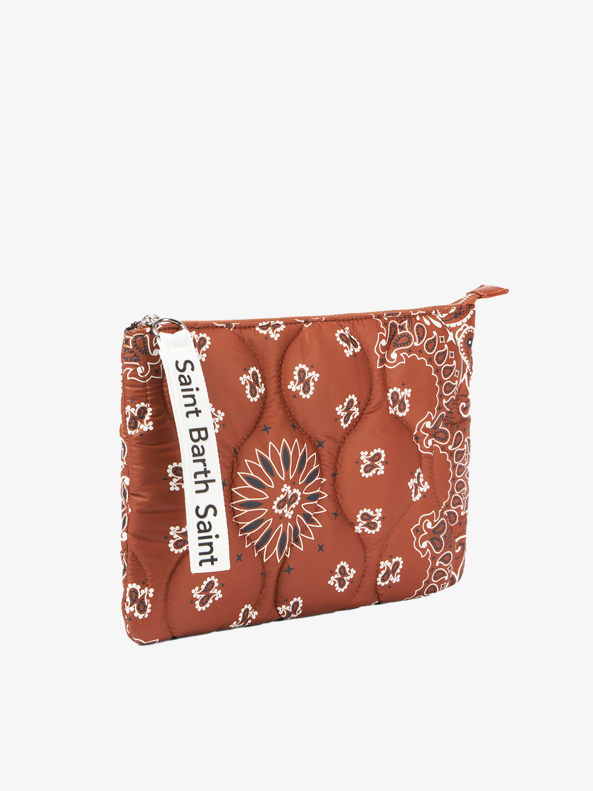 Puffer pochette with bandanna print - Image 5