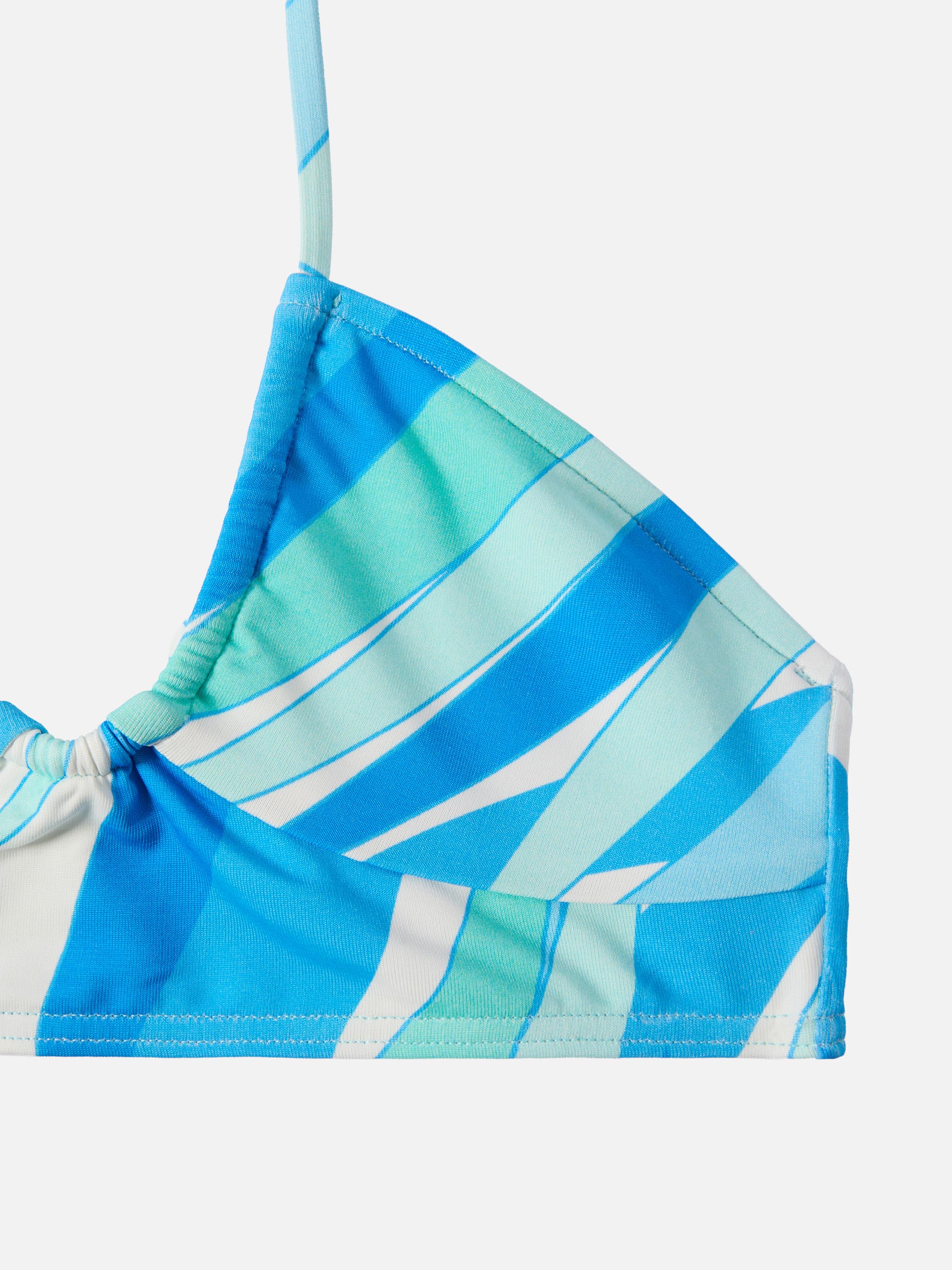 Page Jr crop top with colors palm print - Image 2