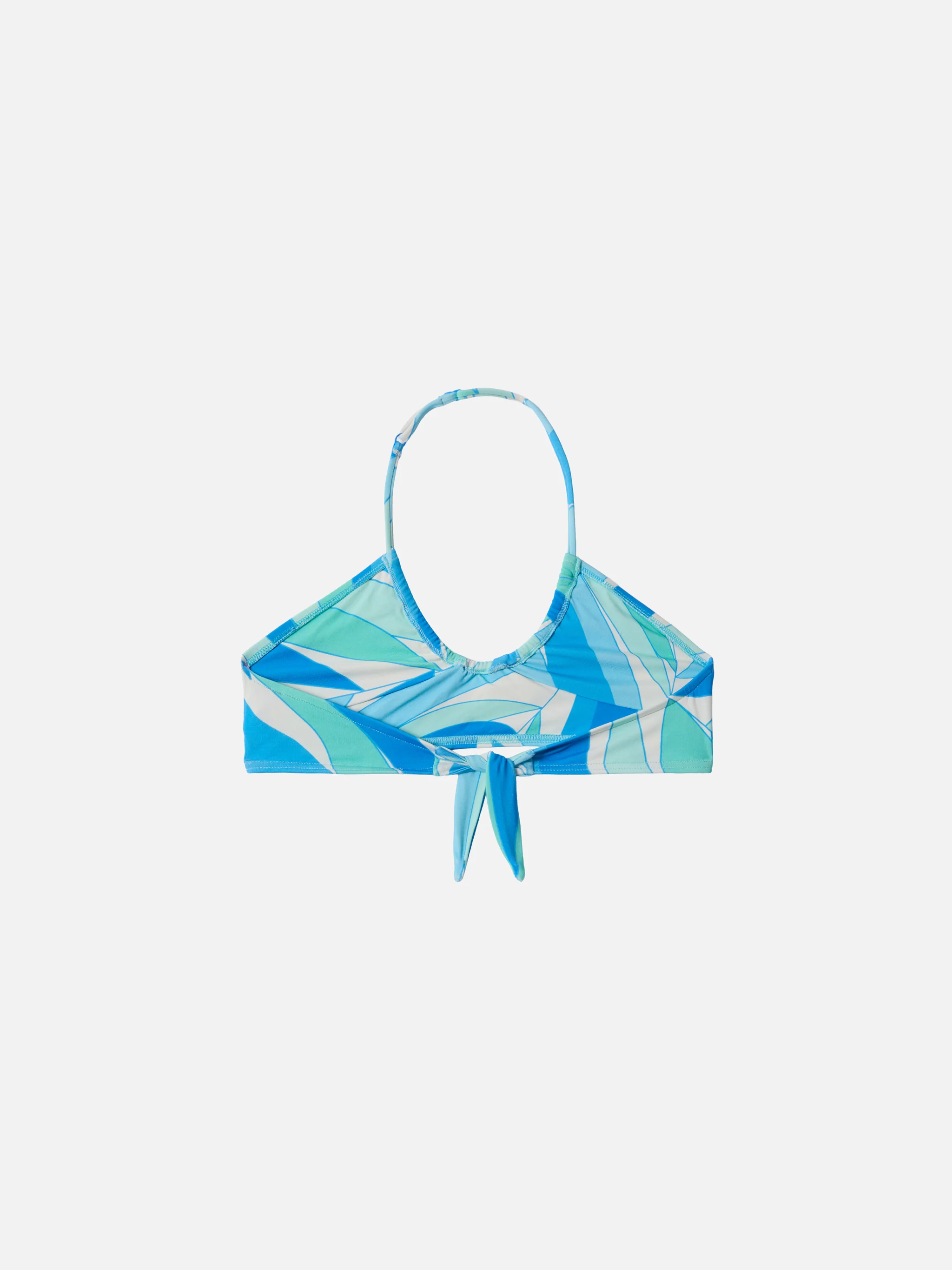 Page Jr crop top with colors palm print - Image 3