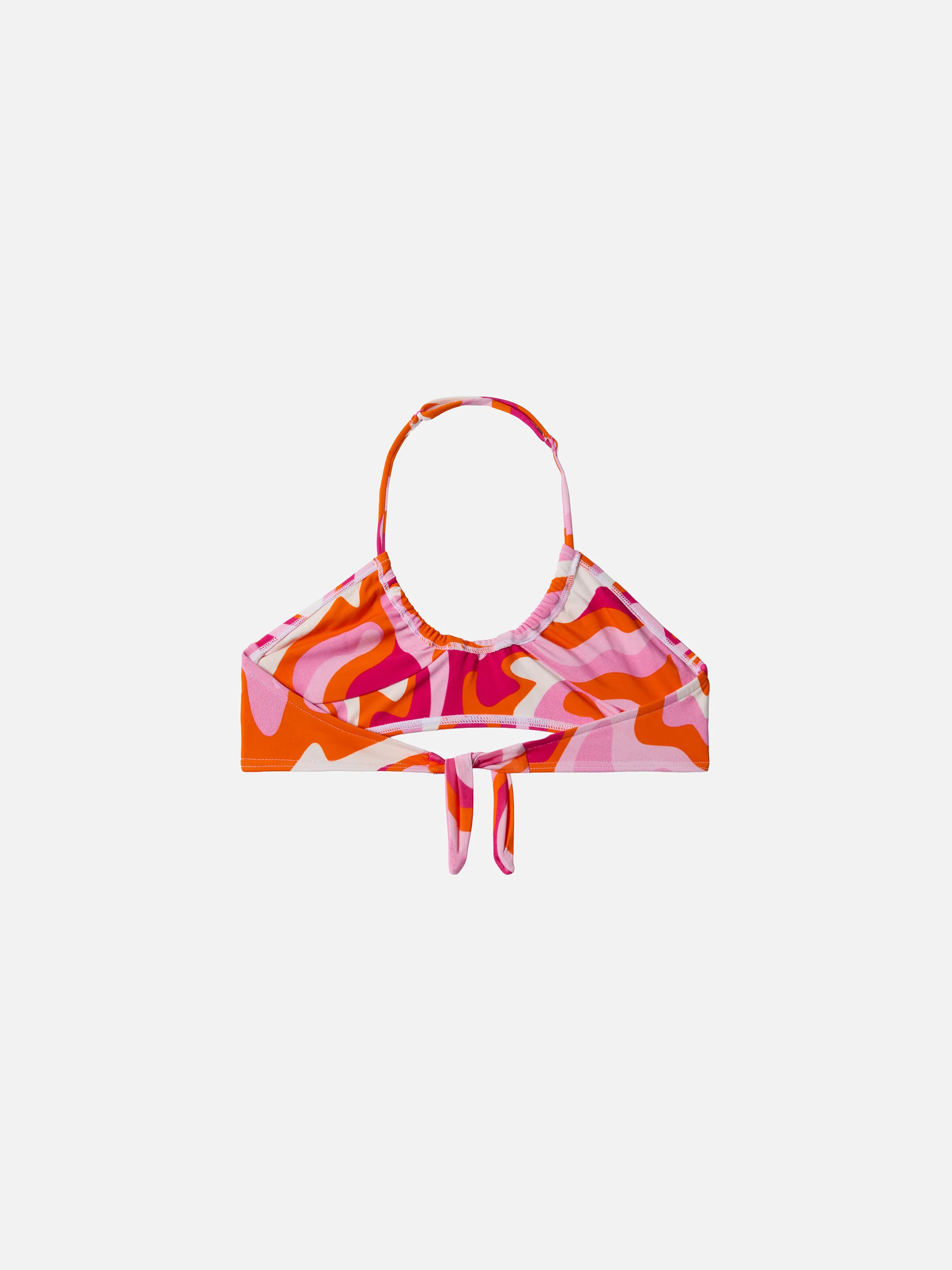 Page Jr crop top with liquid shape print - Image 3